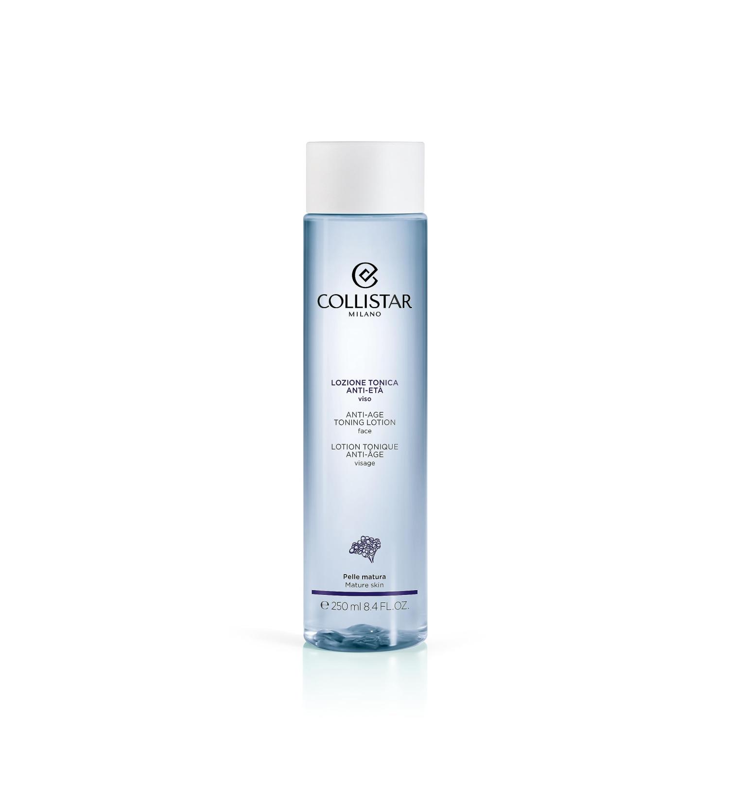 Collistar Anti-Age Toning Lotion for Mature Skin - Silicone-Free & Vegan - 250ml Made in Italy | International Shipping - Buy Online on GoSupps.com