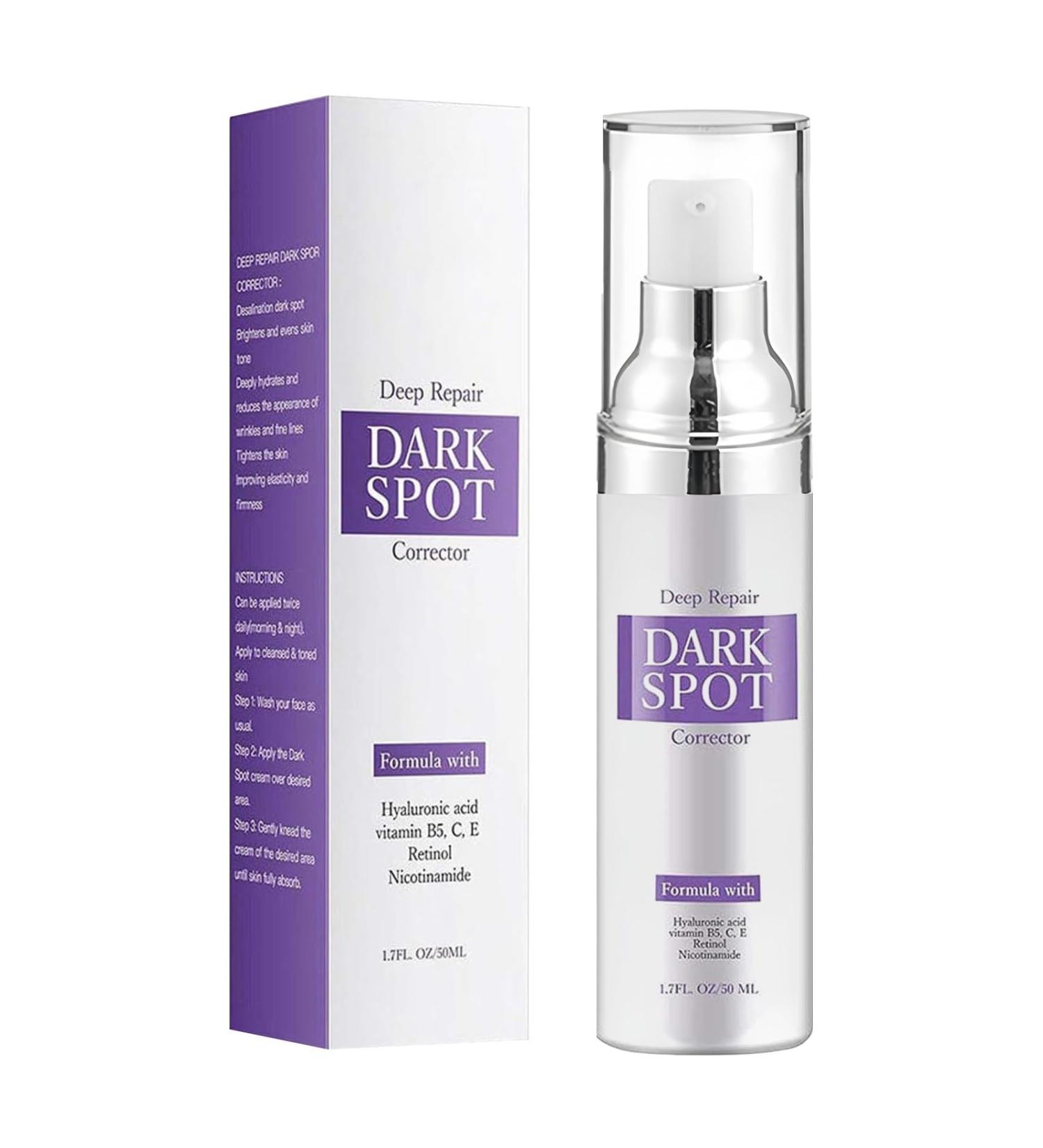  Generisch Dark Spot Corrector Essence 50ml Pigment Stain Remover for Face Deep Hydration Blends Melasma and Age Spots Suitable for All Skin Types - Buy Online on GoSupps.com