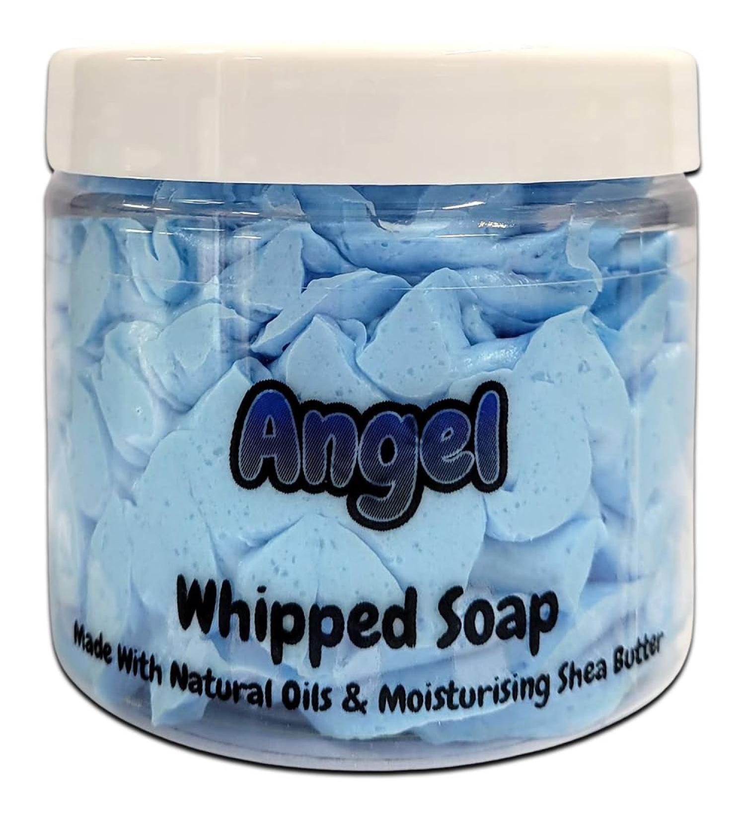 Angel Whipped Soap Body Wash - 150g - Natural Oils and Butters - Perfume Scent - Vegan Friendly - Puddle of Wax - Made in the UK - Buy Online on GoSupps.com