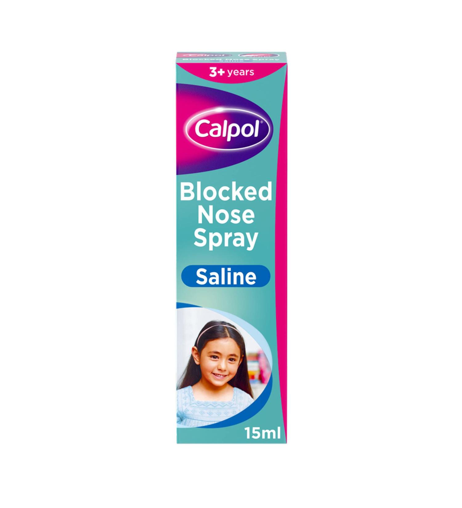 Calpol Blocked Nose Spray 88073 - Fast Relief for Nasal Congestion - Buy Online on GoSupps.com