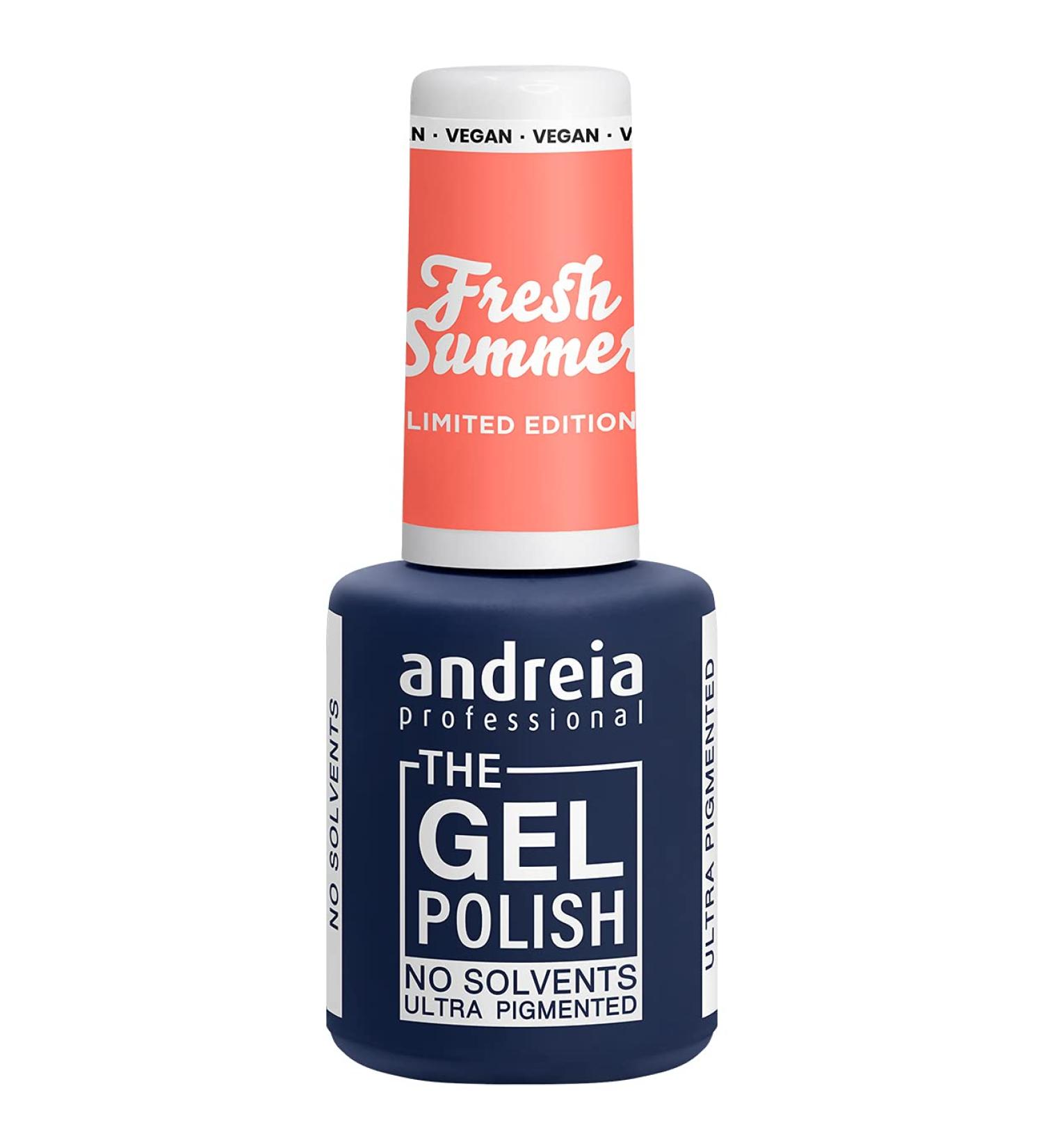  Andreia Andreia Professional - The Gel Polish - Solvent-free Gel - Limited Collection Colours (FS2 Mandarin Orange) - Buy Online on GoSupps.com