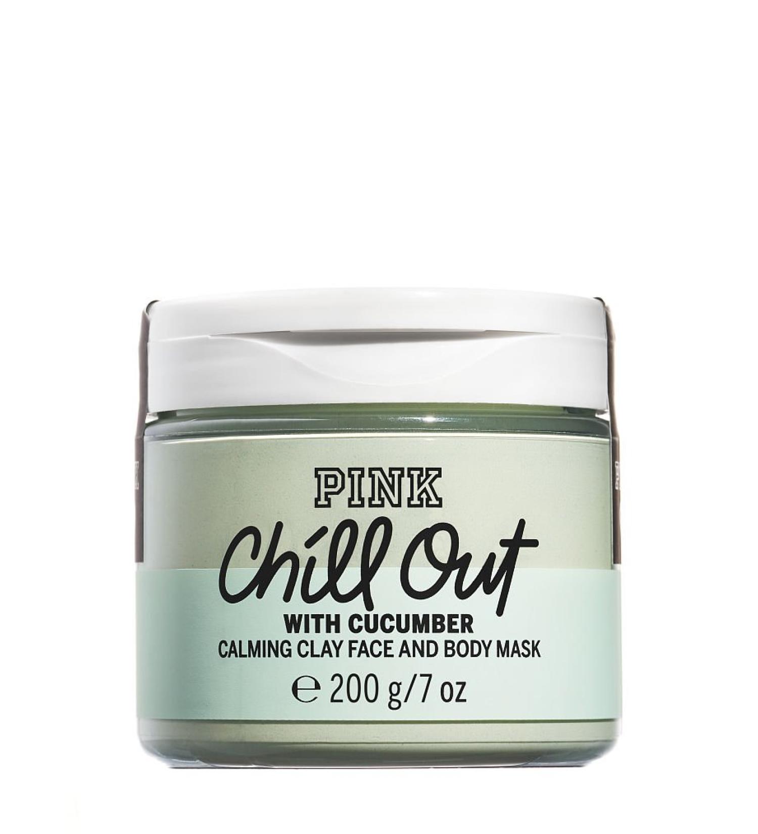 Victoria's Secret PINK Chill Out with Cucumber Calming Clay Face & Body Mask