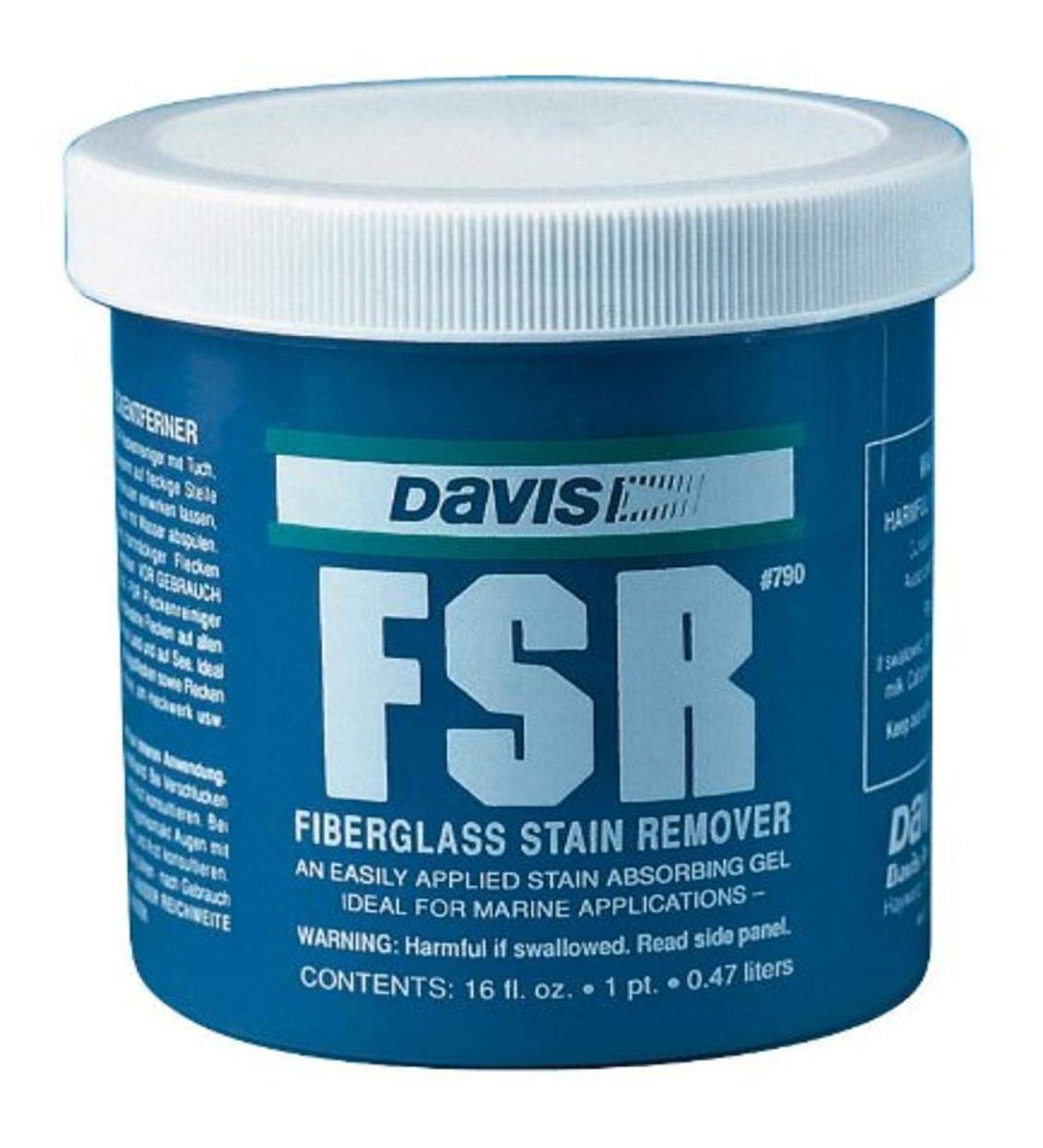 Davis Instruments - 790 FSR Fiberglass Stain Remover (16-Ounce)