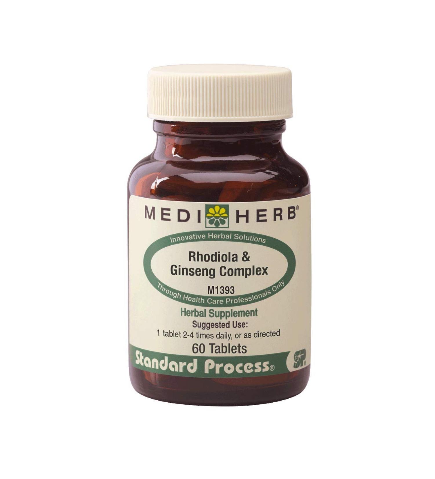 MediHerb - Rhodiola & Ginseng Complex 60 Tablets