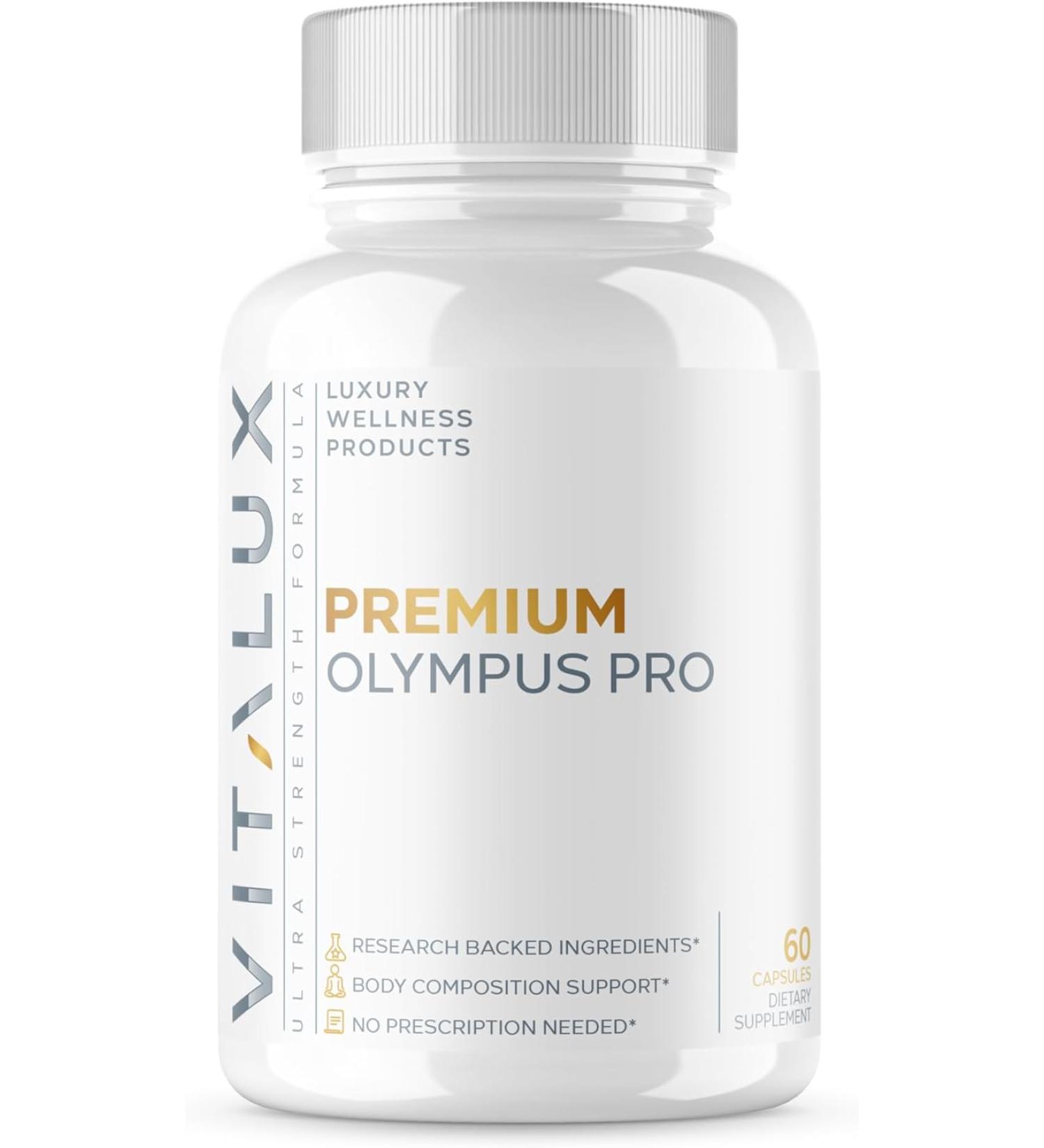 Olympus Pro - #1 Weight Loss Supplement | Shed Calories & Reach Body Goals | No Injections 8 Powerful Ingredients | 2 Month Supply - Buy Online on GoSupps.com