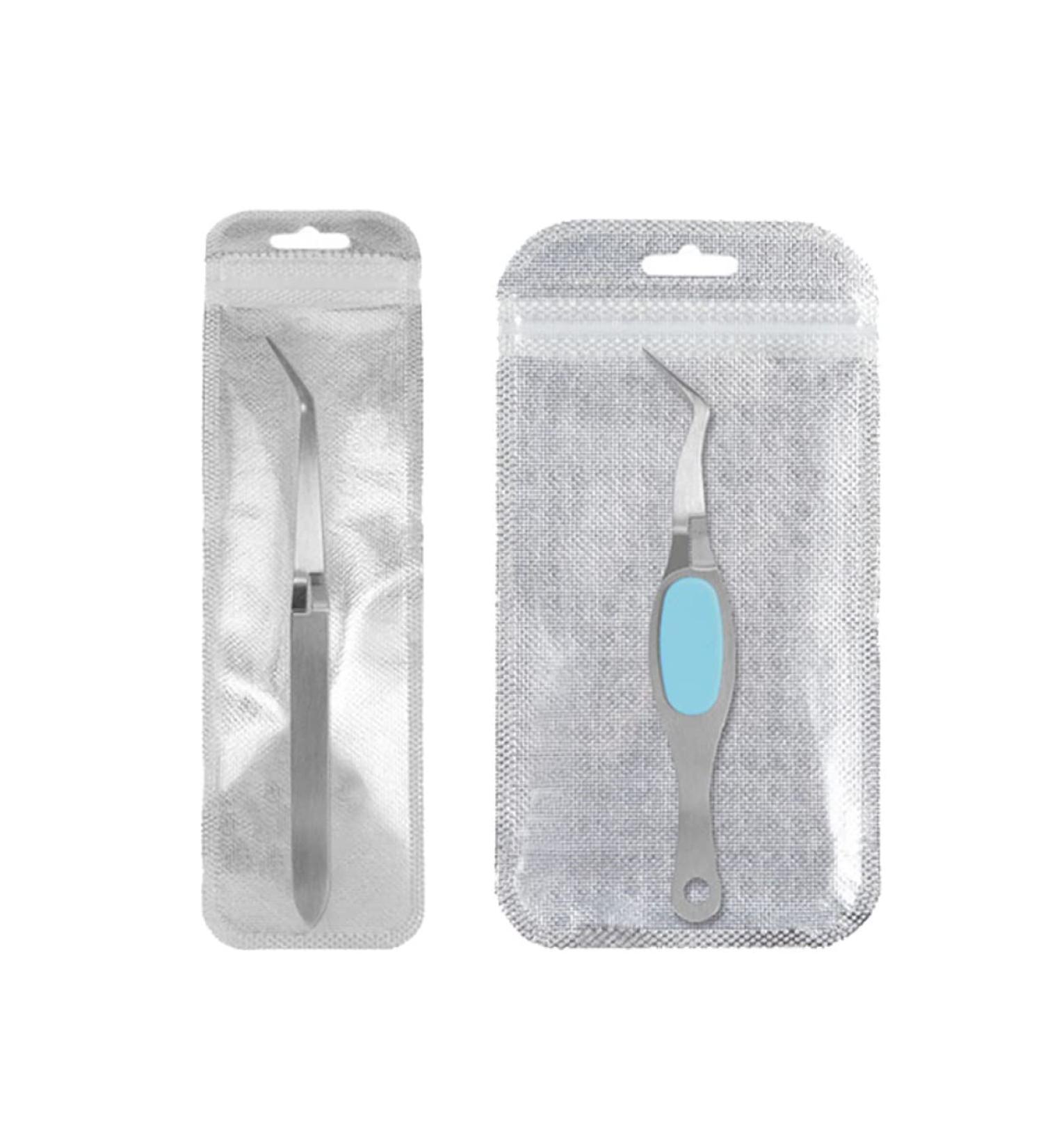 Beaupretty Tweezers Tweezer Pincher Prolong Clamp and Shaping Extensions Pusher Picker Multipopurse Rhinestone Eyelash Stainless Sticker Art Curved Tip Nail Cuticle Eyebrow Clip Ladies - Buy Online on GoSupps.com