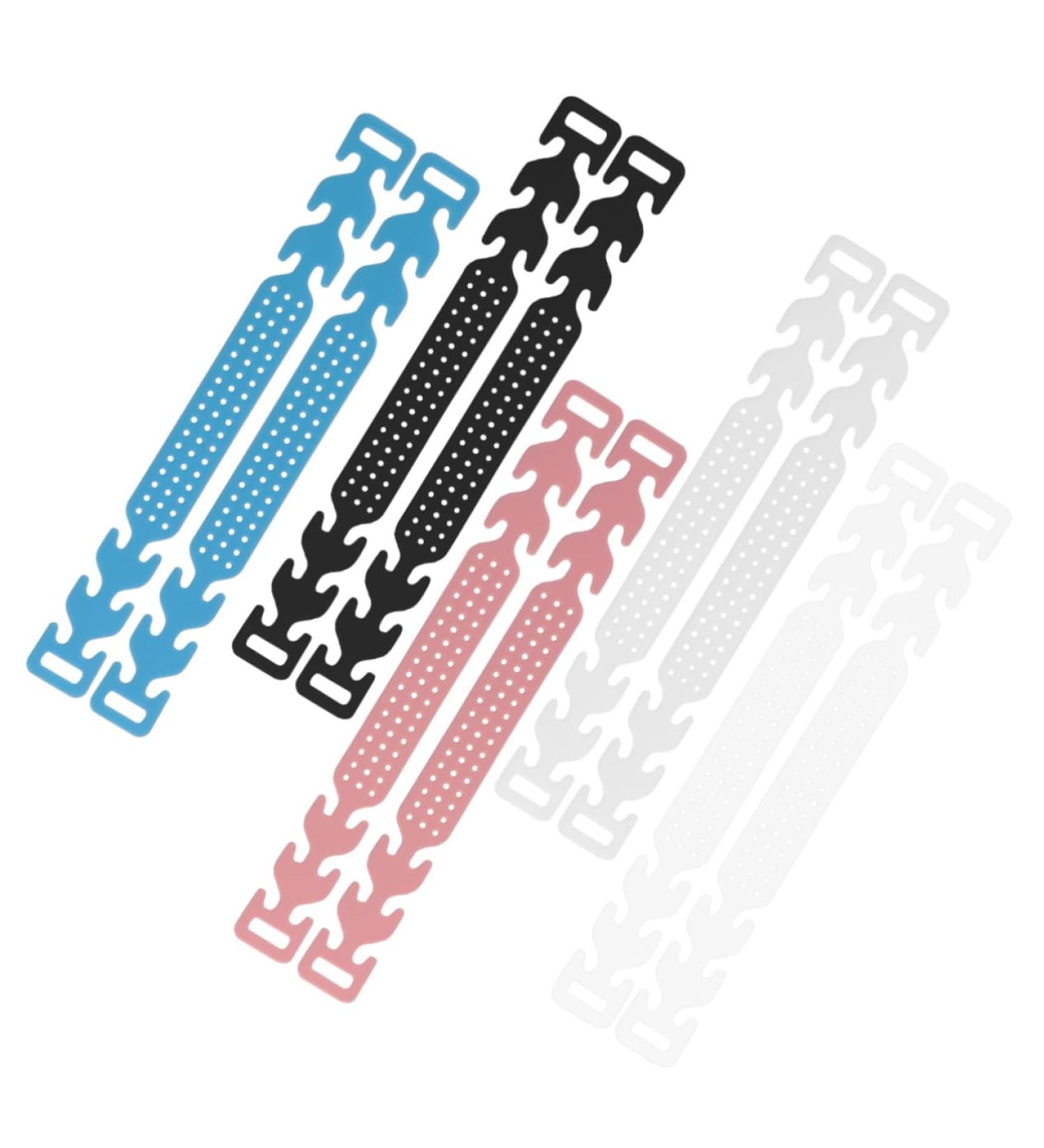 Gatuida Protective Mask - 10 Pack Ear Protection Tape Hooks for Face Cover Extensions | Elastic Mask Buckle 15x1.5cm | International Shipping Available - Buy Online on GoSupps.com