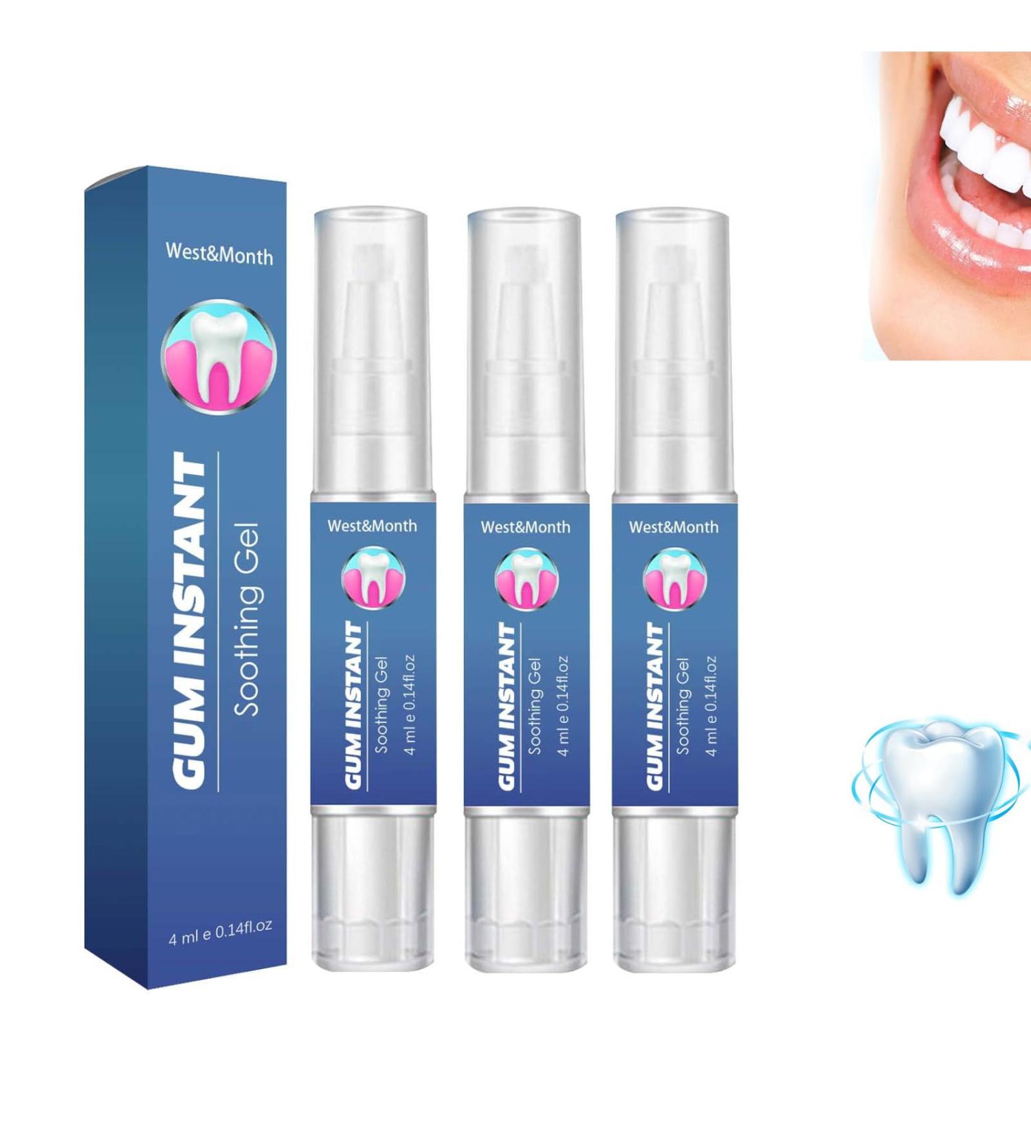 Gum Instant Treatment Gel - Natural Therapy for Sensitive Teeth | Dentizen Gum Therapy Gel (3PC) - Buy Online on GoSupps.com