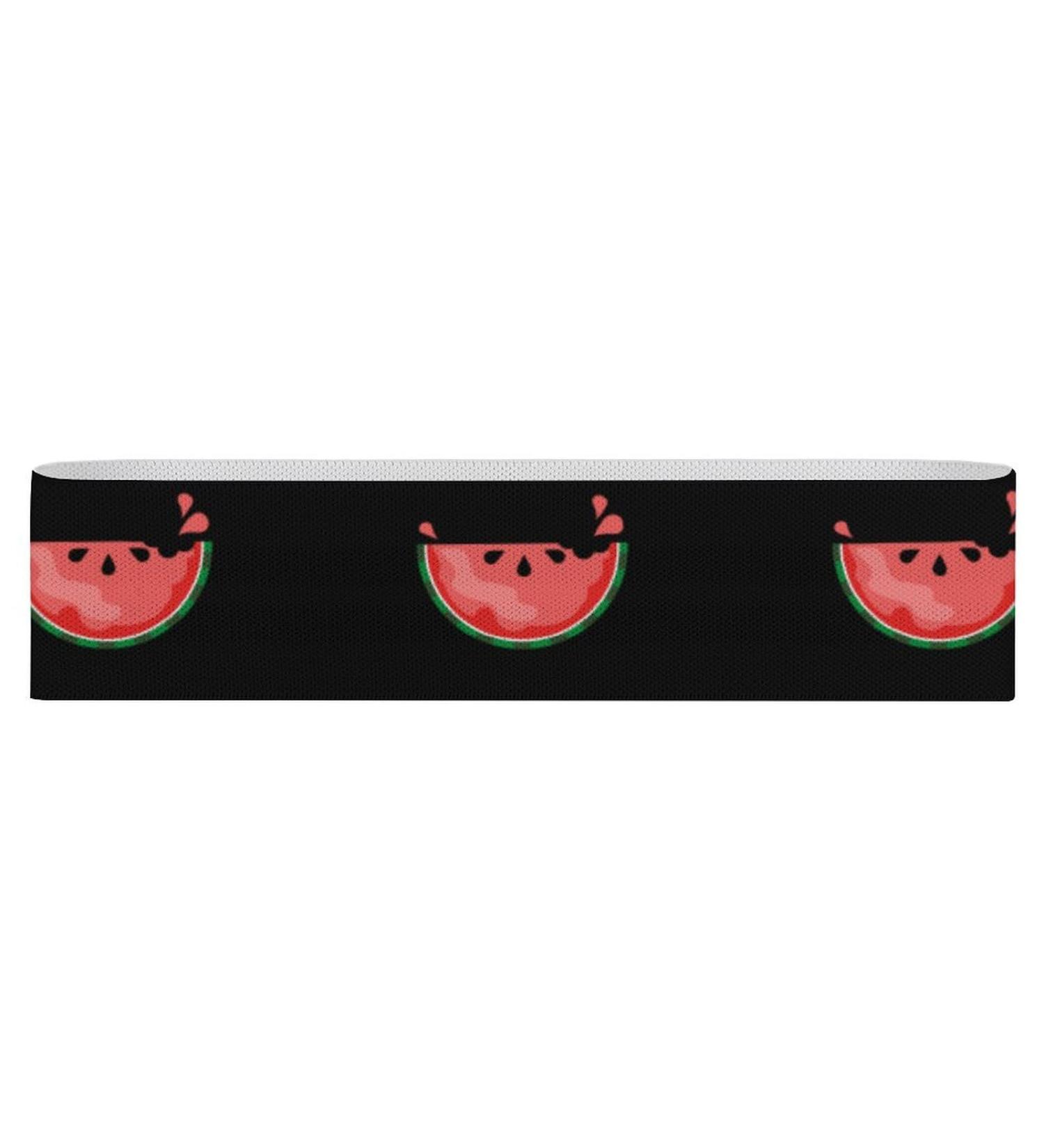 Funny Red Watermelon Yoga Workout Bands | Comfort Legs & Booty Resistance Straps for Physical Therapy - Shop Internationally - Buy Online on GoSupps.com