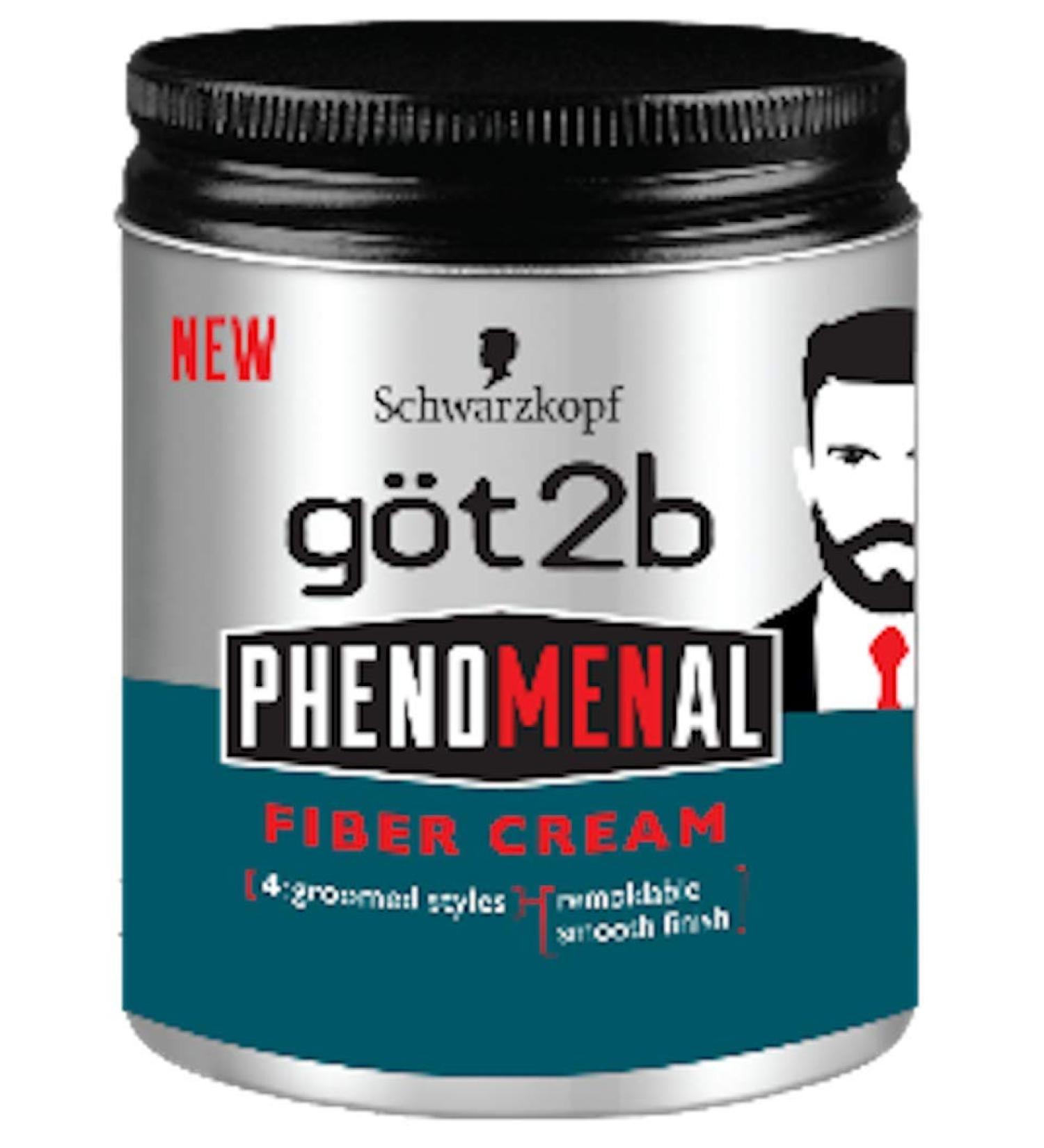 Buy Got2b PhenoMENal Fiber Hair Cream 3.5 oz - Styling Cream for Men - International Shipping Available - Buy Online on GoSupps.com