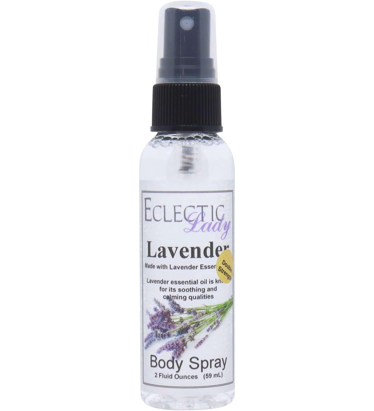 Lavender Essential Oil Body Spray (Double Strength) 2 ounces Body Mist for Women with Clean Light & Gentle Fragrance Long Lasting Perfume with Comforting Scent for Men & Women Cologne with Soft 2 Fluid Ounces (Double Strength) - Buy Online on GoSupps.com