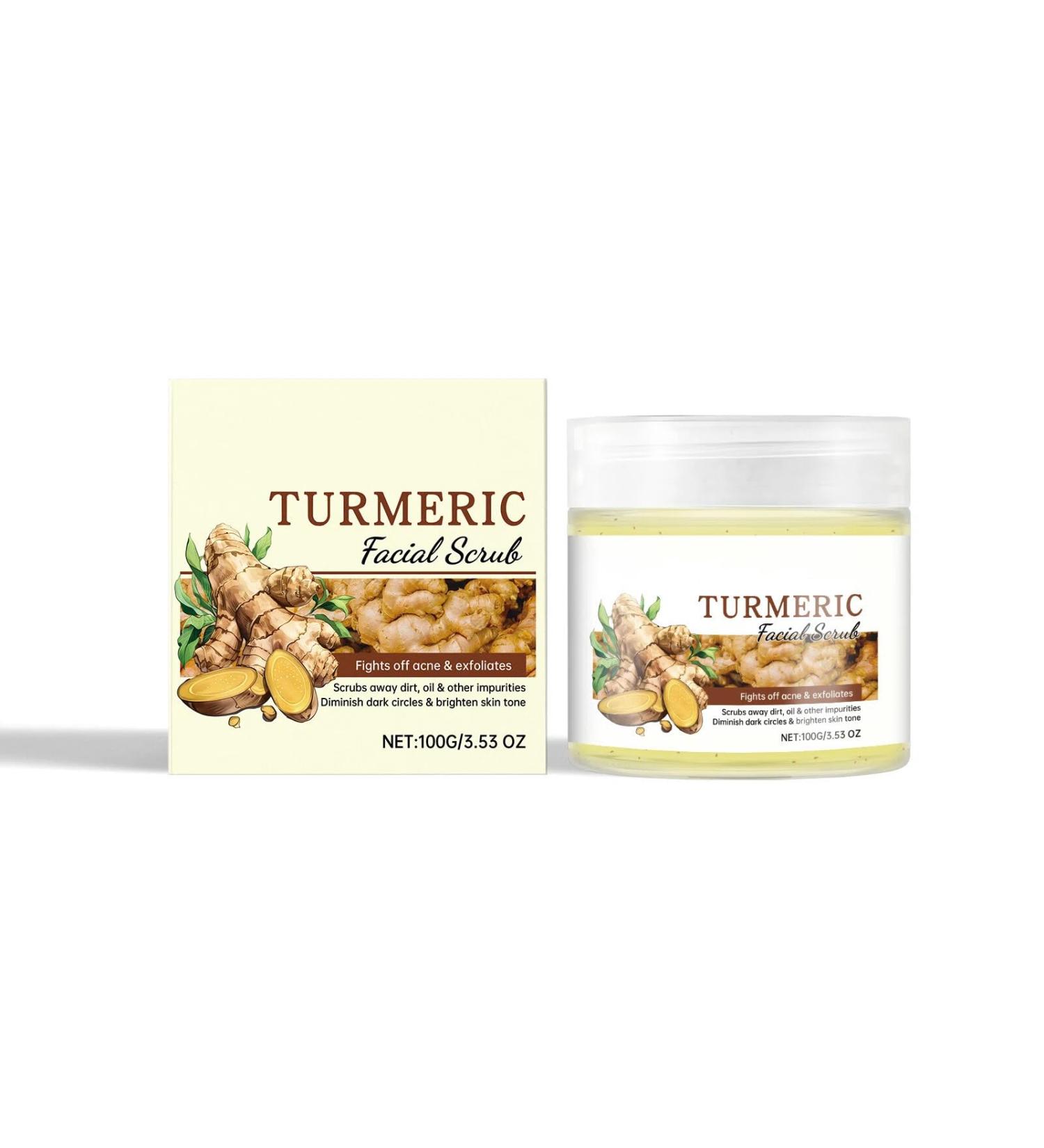 Facial Scrub - Gentle Cleansing Exfoliating Nourishing Smoothing & Brightening Facial Exfoliator - Buy Online on GoSupps.com