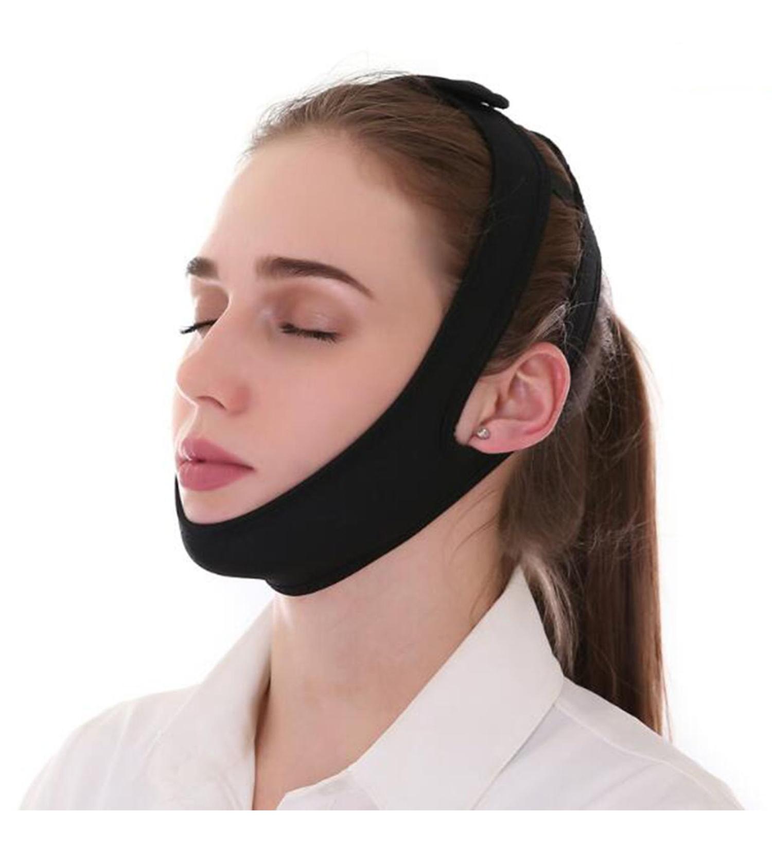 PPGE Anti Snoring Chin Strap - Stop Snoring and Improve Sleep Quality - Black - Buy Online on GoSupps.com