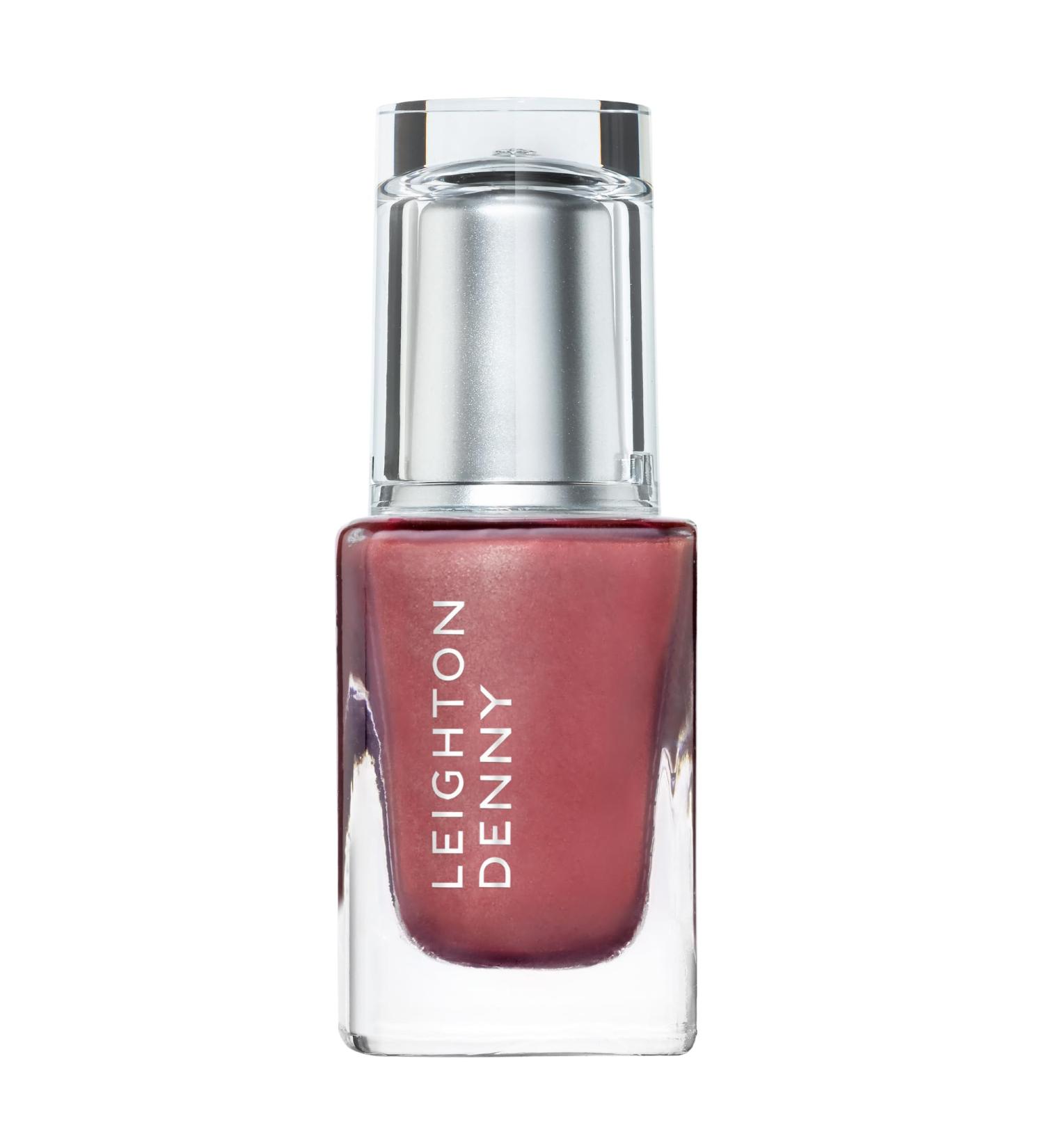 LEIGHTON DENNY Bronzed Babe Nail Polish High Performance Nail Colour Brown Nail Varnish 12ml - Buy Online on GoSupps.com