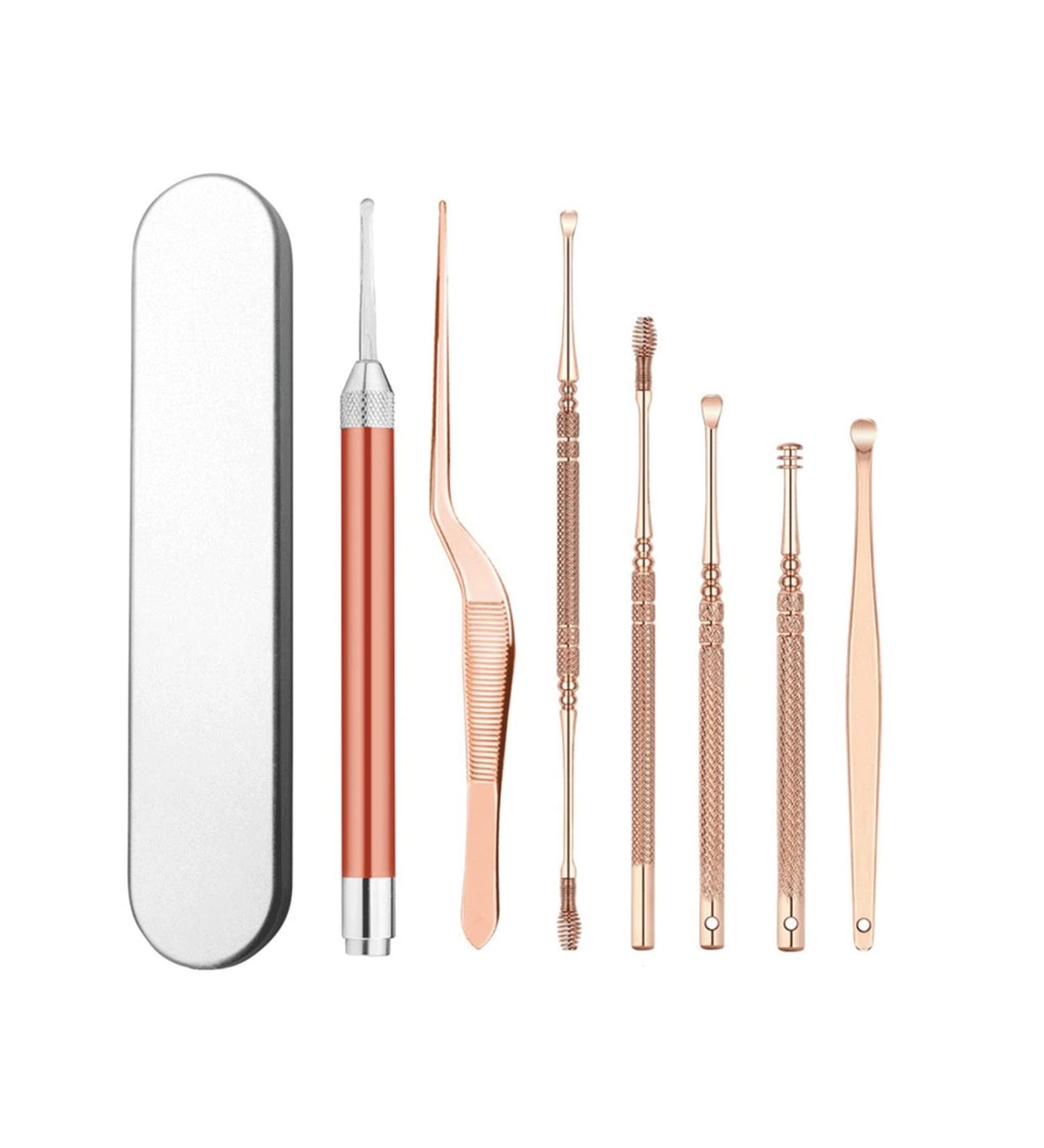 TARVIT LED Earwax Removal Products | Stainless Steel Earpick & Ear Cleaner Tools for Optimal Ear Care - Buy Online on GoSupps.com