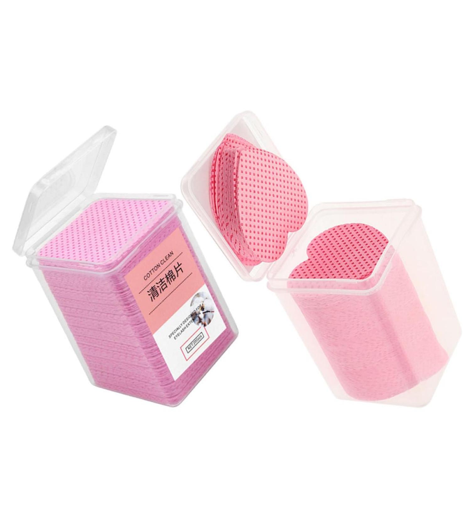 Ipetboom 400 Sheets nail art gel travel size cotton pad rag Nail remover cotton nail Remover absorbent cotton cotton Extension glue nail supplies cotton sheet absorbent cloth - Buy Online on GoSupps.com