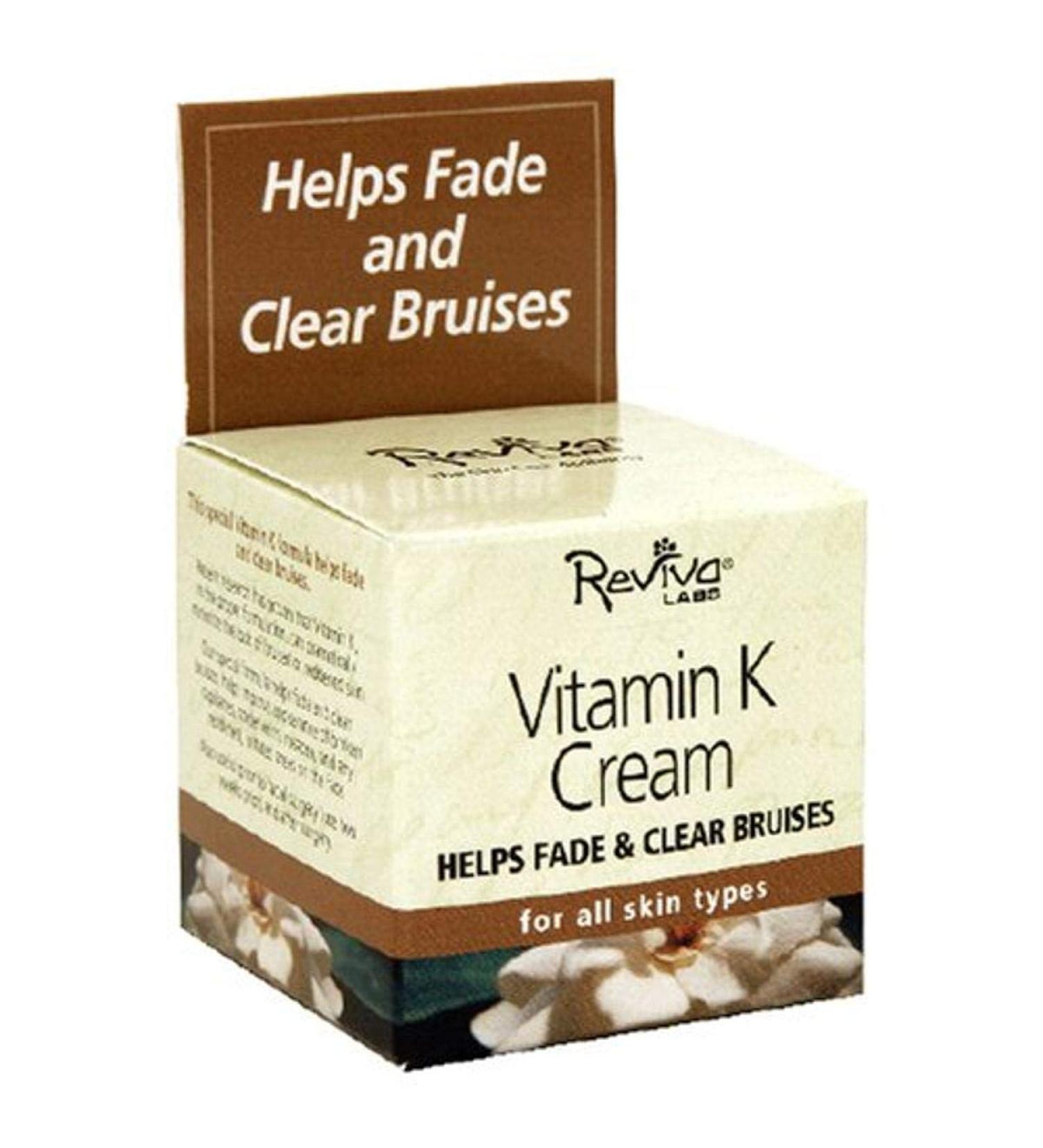 Reviva Labs Vitamin K Cream For All Skin Types 1.5 oz