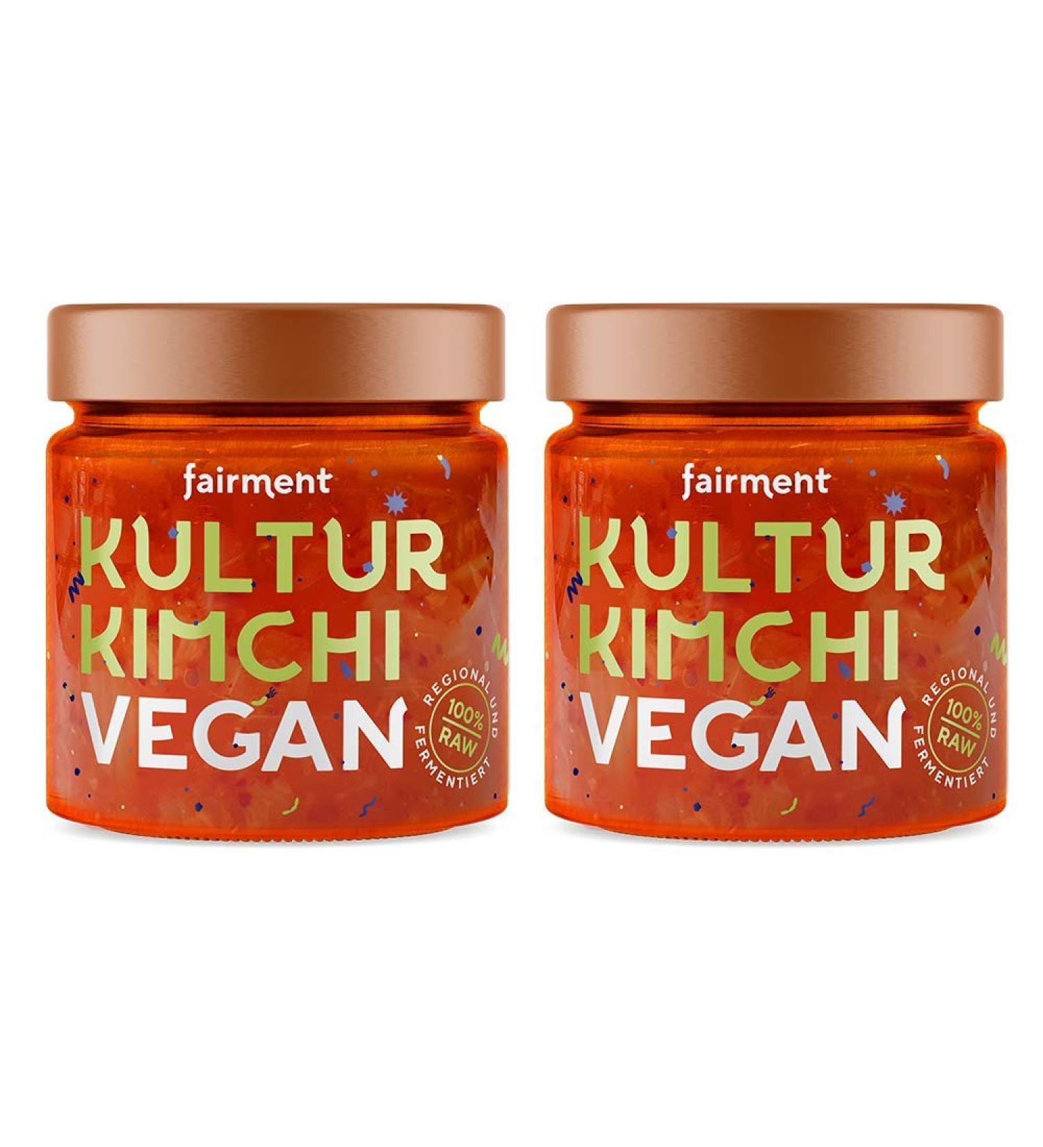 Buy Vegan Fairy Culture Kimchi - Living Organic Kimchi in Glass | Authentic Korean Recipe Fermented & Not Pasteurized - Buy Online on GoSupps.com
