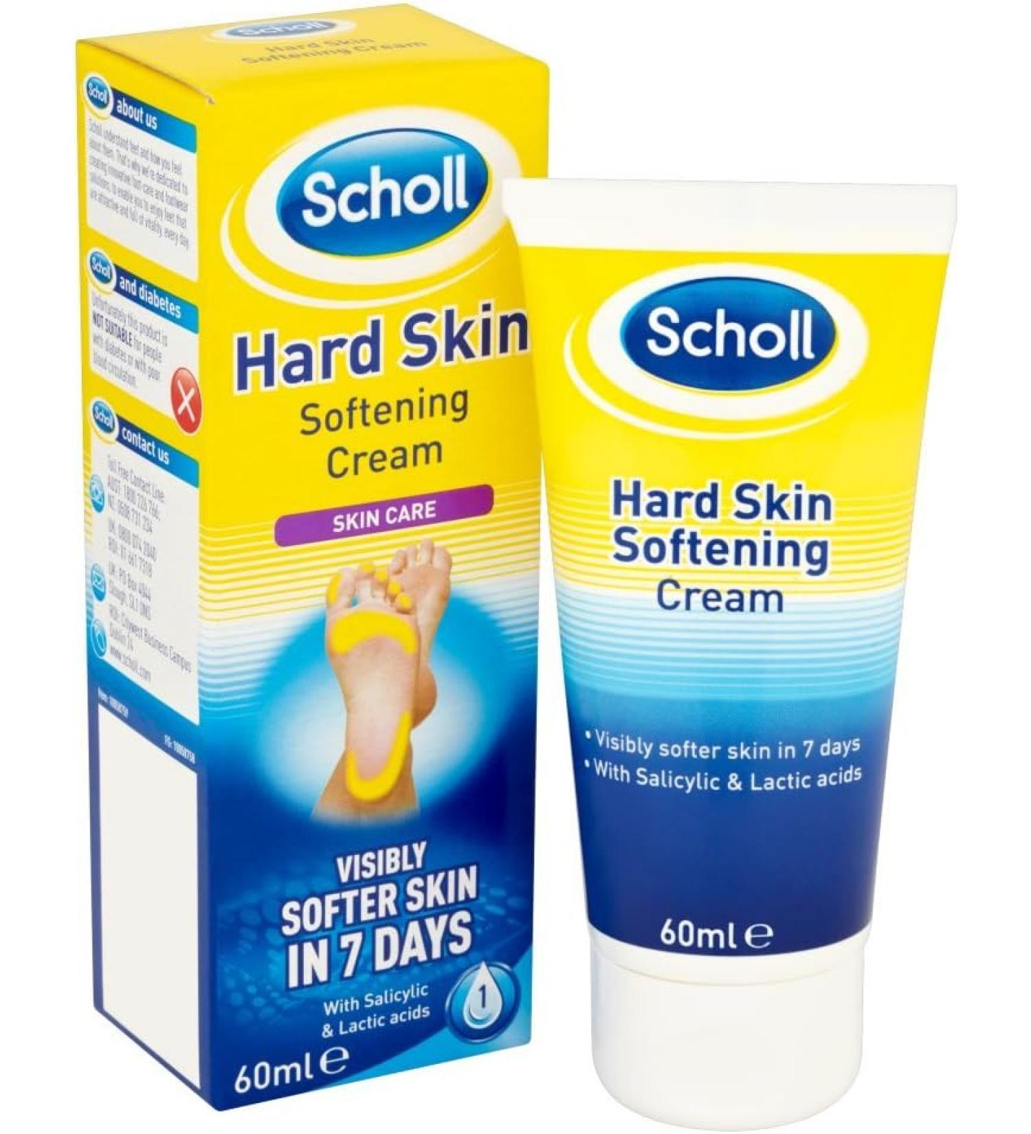 Scholl Hard Skin Softening Cream - 2 Oz - Buy Online on GoSupps.com