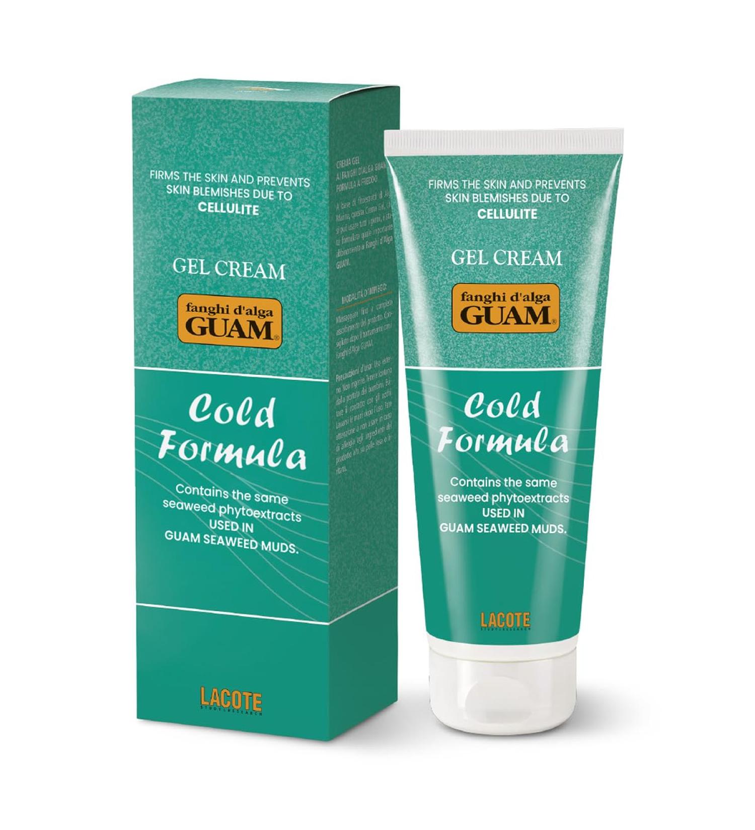 Guam Cooling Anti Cellulite Cream for Thighs & Legs - Natural Skin Firming Treatment with Menthol & Seaweed Best for Body Wraps 8.4 OZ - Buy Online on GoSupps.com