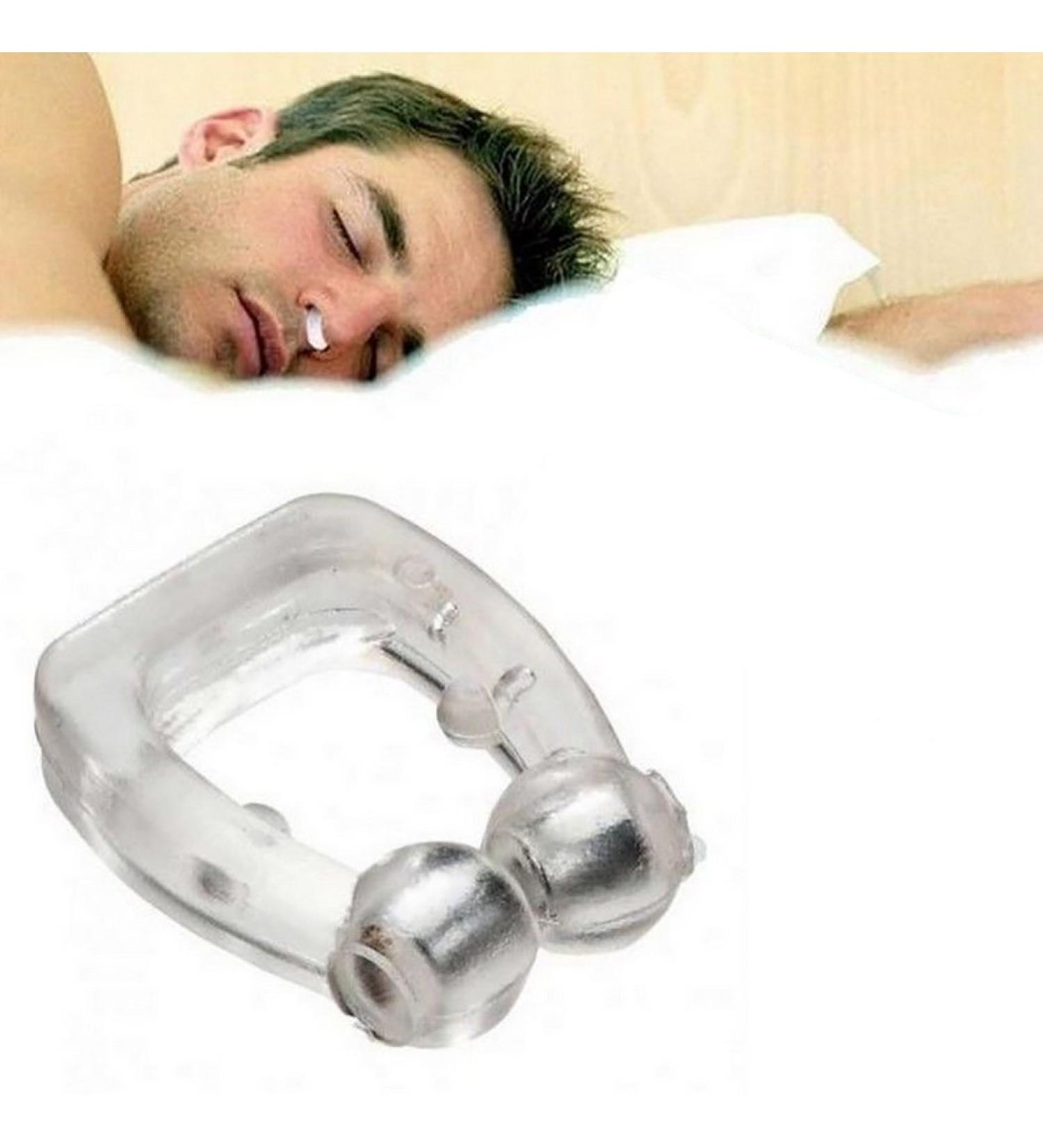 Stop Snoring with Silicone Magnetic Nose Clip - Sleep Aid Device - Buy Online on GoSupps.com