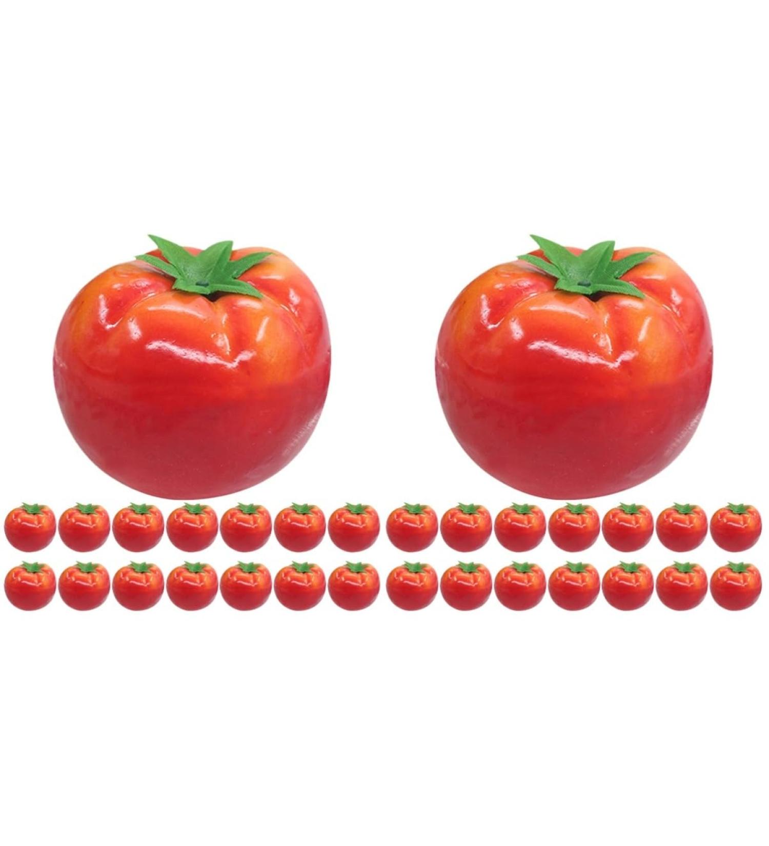 Alipis 30 Pcs Artificial Tomato Artifical Plant Photo Display Artificial Vegetables Decoration Tomato Photography Props Artificial Fruits Faux Fruit Fake Foods Toys Foam Decorations Mini Redx2pcs 7.5x7.5cmx2pcs - Buy Online on GoSupps.com