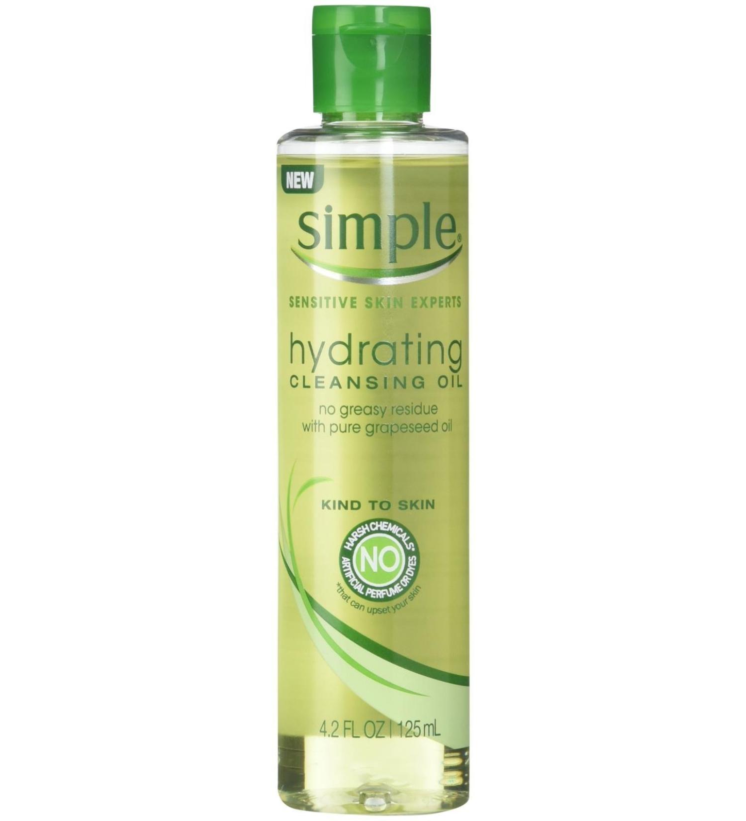 Buy Simple Kind to Skin Cleansing Oil - Hydrating 4.2 oz | International Shipping Available - Buy Online on GoSupps.com
