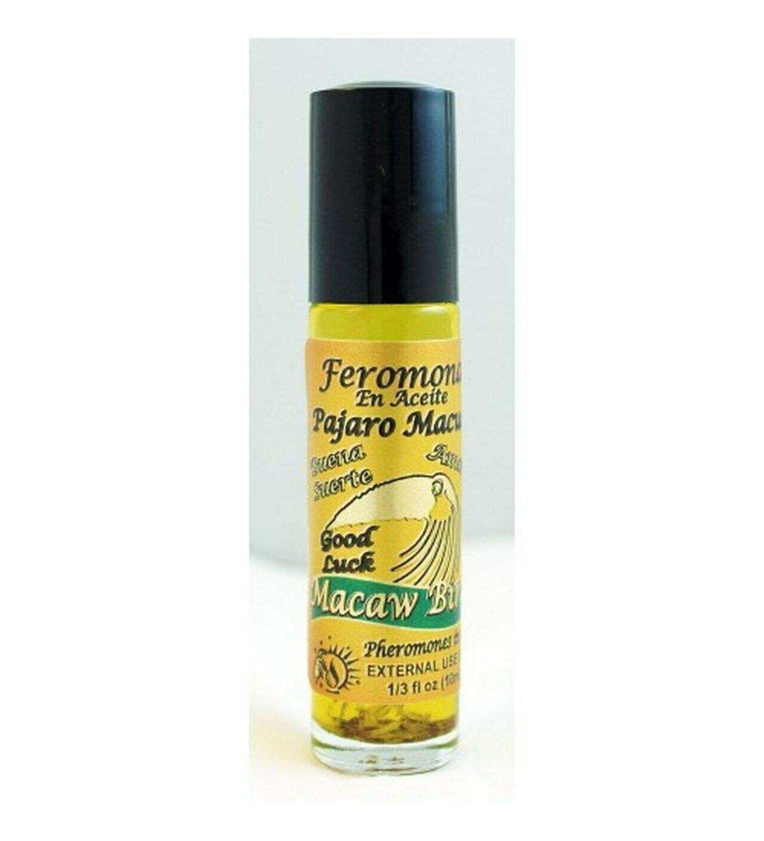 12 Pieces BRYBRADAN Macaw Bird/Pajaro MACUA PHEROMONE Oil 1/3 OZ 10ML ROLL ON Bottle