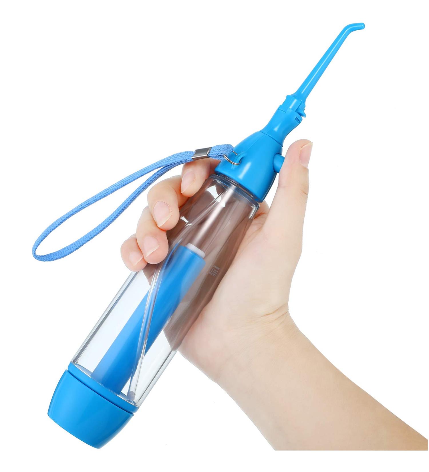 Manual Tonsil Stone Remover and Dental Irrigator - Blue | Disassemble Stone Removal for Tonsil Stones, Sore Throat, and Bad Breath Solution - Buy Online on GoSupps.com