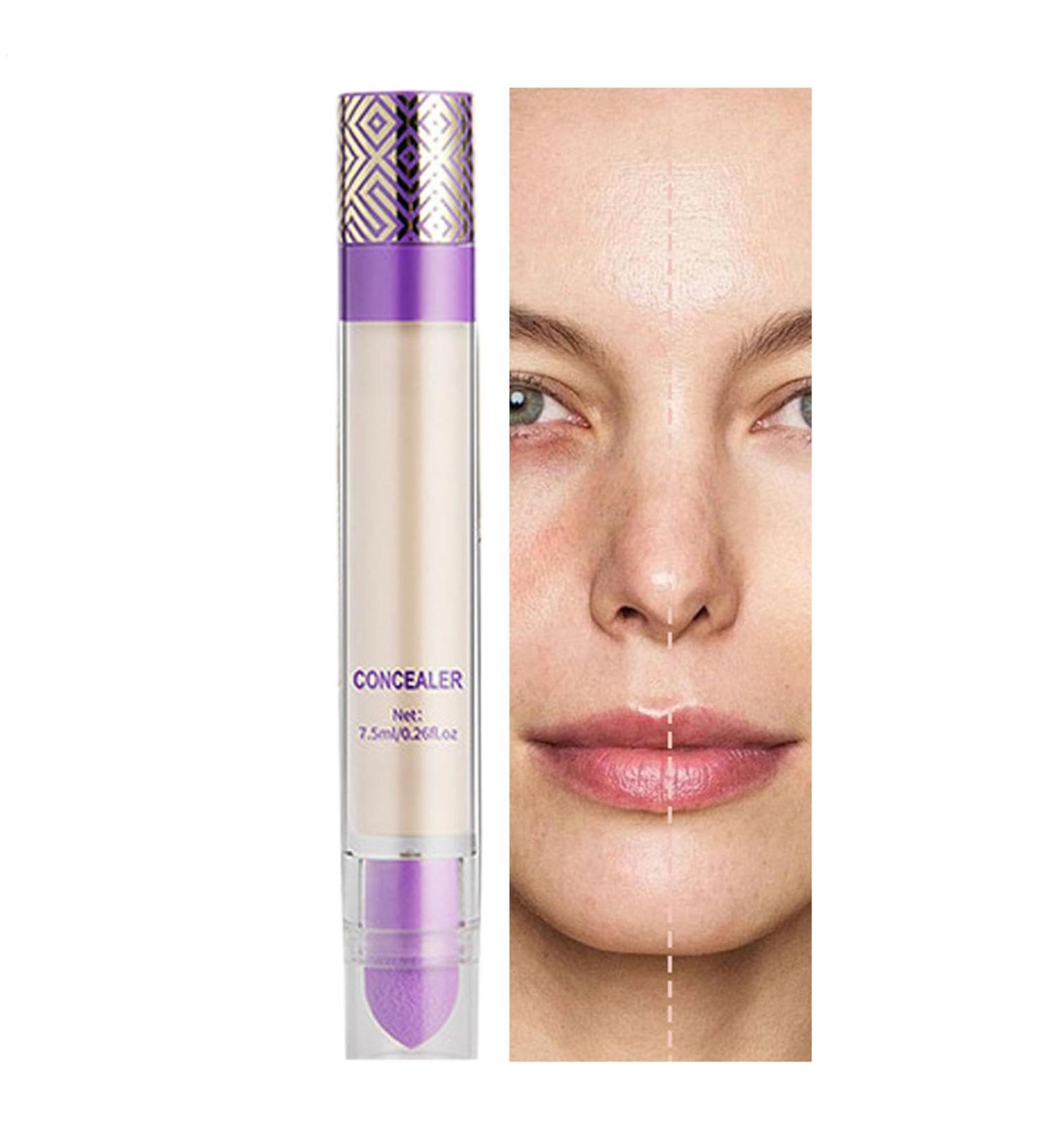 Full Coverage Cream Concealer Stick 4-in-1 Long-Lasting Full Coverage Waterproof Foundation | 7.5 ml Moisturizing CC Cream for a Radiant Brightening Natural Finish - Buy Online on GoSupps.com