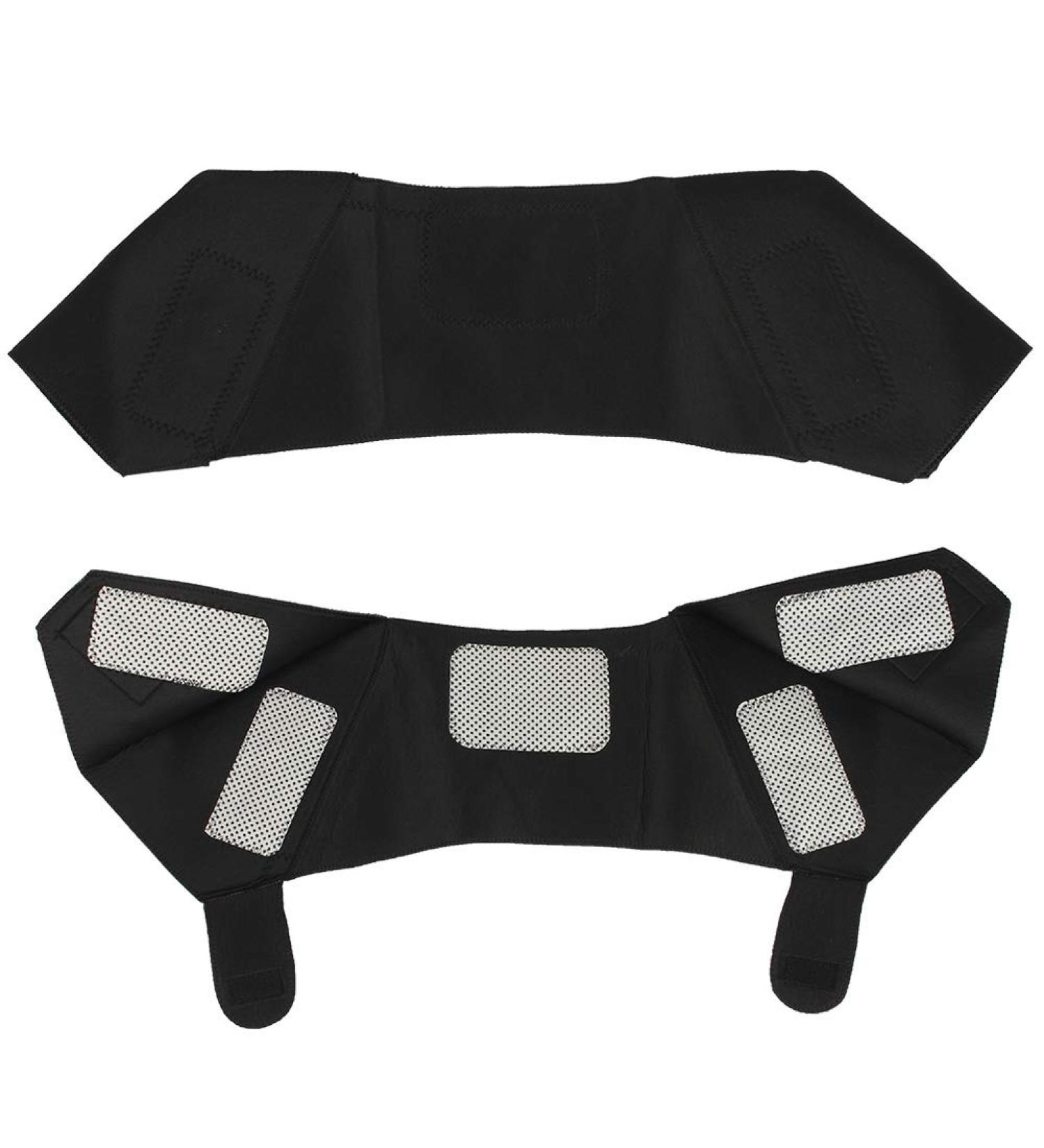 Adjustable Soft Self-Heating Shoulder Massager for Pain Relief | Magnetic Therapy Belt by RvSky - Shop Now! - Buy Online on GoSupps.com