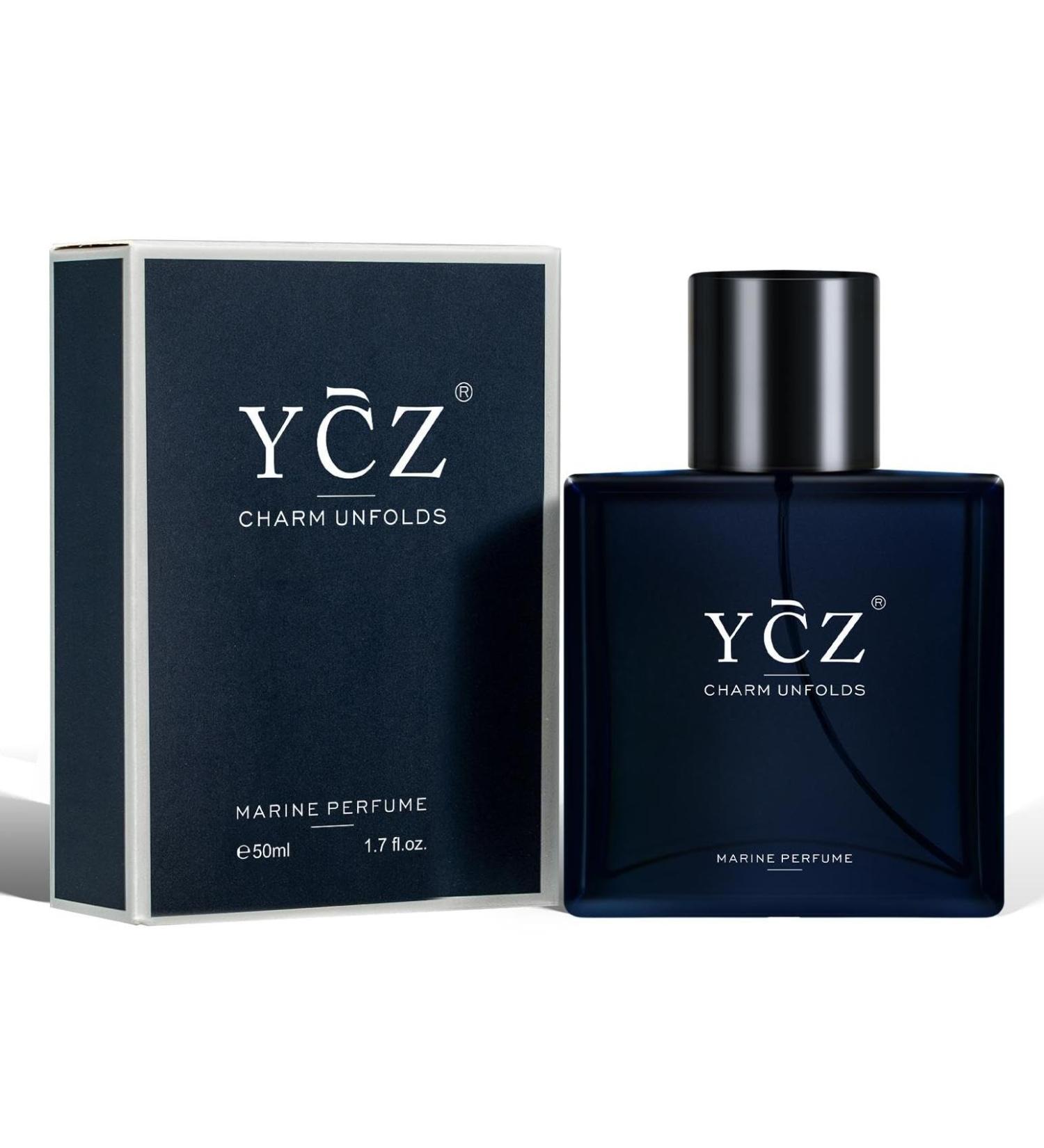 Ycz Midnight Marine Perfume for Men 1.7 oz. Refreshing & Warm Masculine Scent for Daily Use Men's Casual Cologne Smell Fresh All Day A Gift for Any Occasion - Buy Online on GoSupps.com