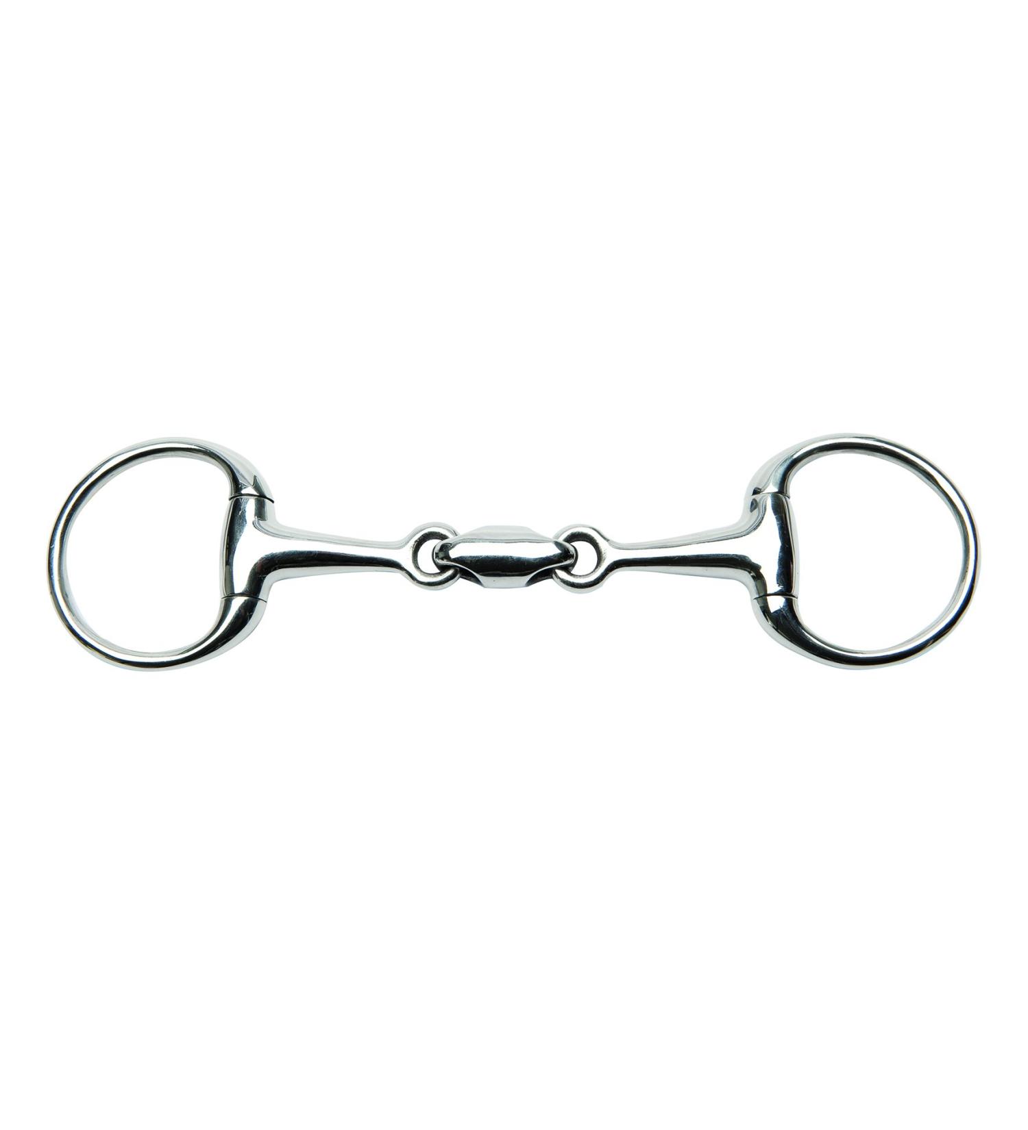 Feeling olive head snaffle anatomical bridle double broken bit