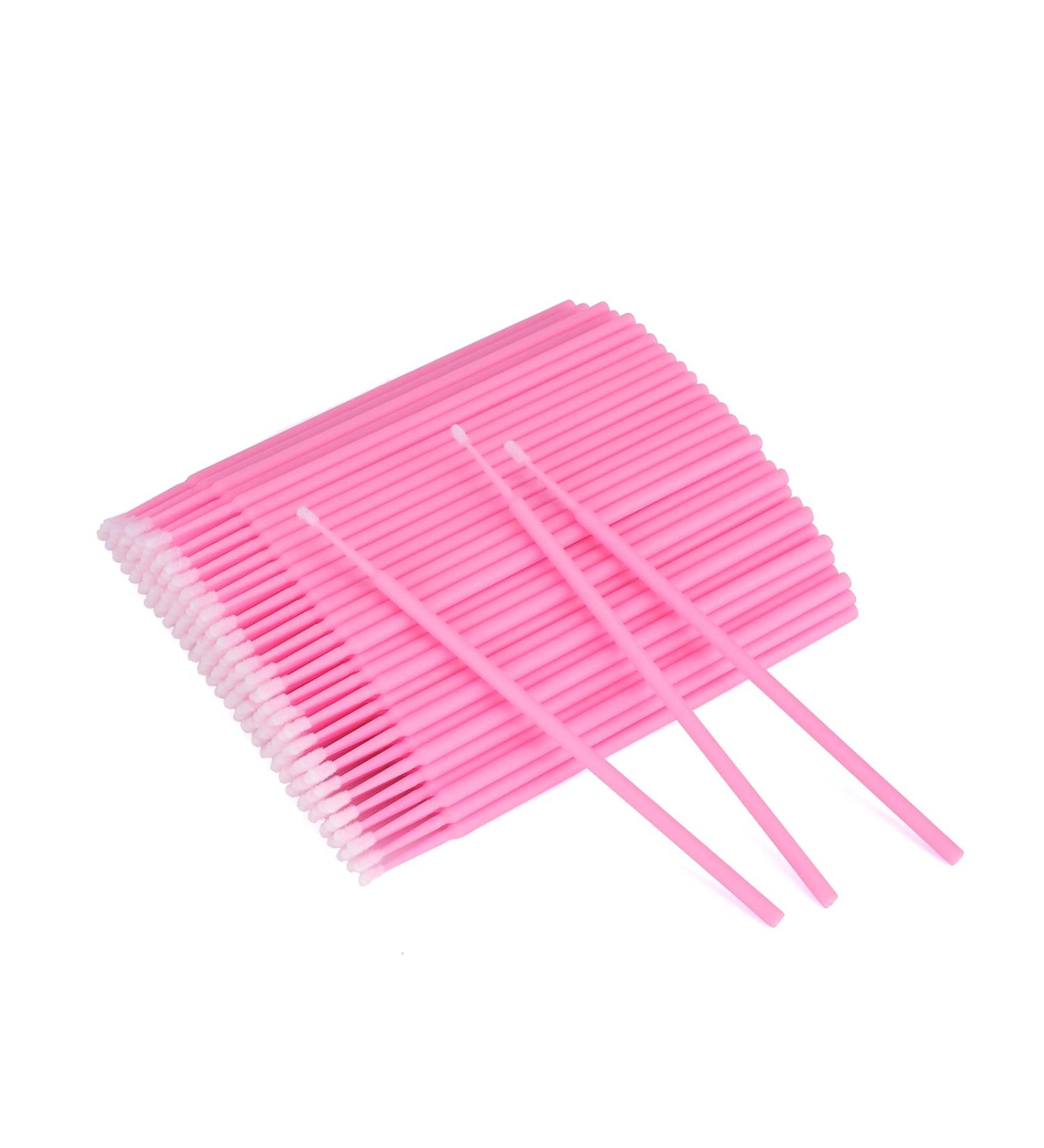 G2PLUS 200PCS Pink Disposable Micro Applicators for Eyelash Extensions - Buy Online on GoSupps.com