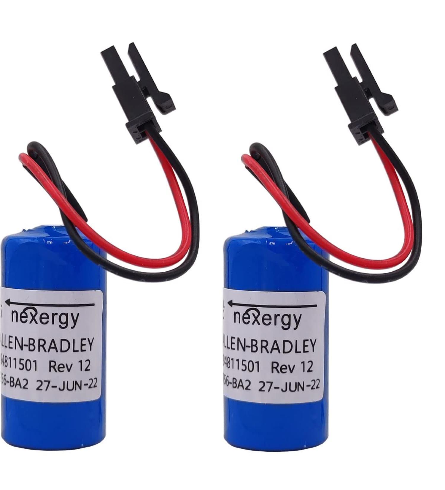 Buy 2 Pack 1756-BA2 3.0V PLC Battery Replacement for Allen Bradley | Long-Lasting & Reliable - Buy Online on GoSupps.com