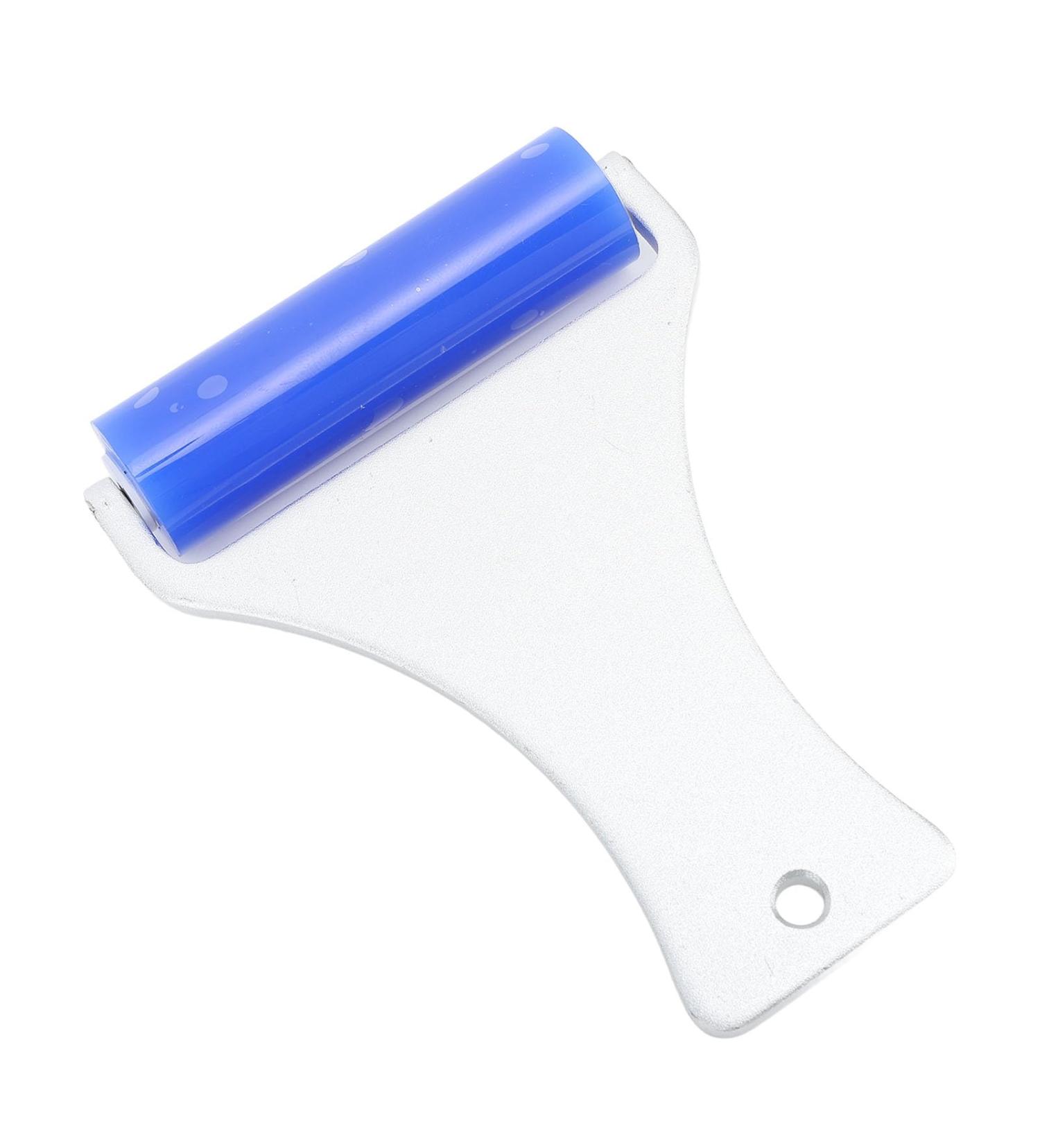 Silicone Roller for Dirt - Anti-Static Manual Dust Cleaner Tool with Aluminum Handle for Screens Glass & Film - 7.5CM - Buy Online on GoSupps.com