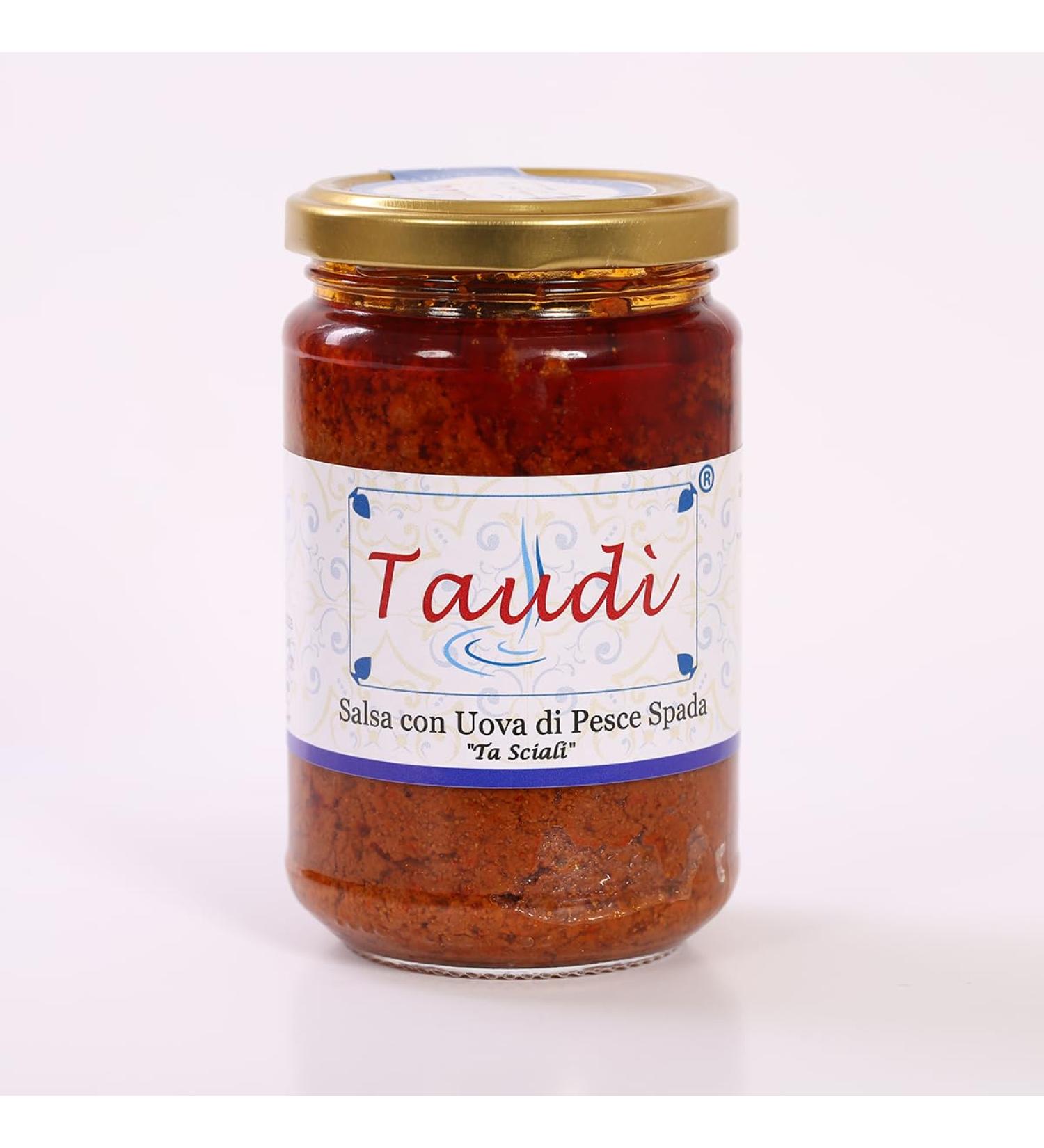  Taud Swordfish Roe Sauce (Ta Sciali) gourmet swordfish caviar - Taud Canned in Glass 430g - Buy Online on GoSupps.com