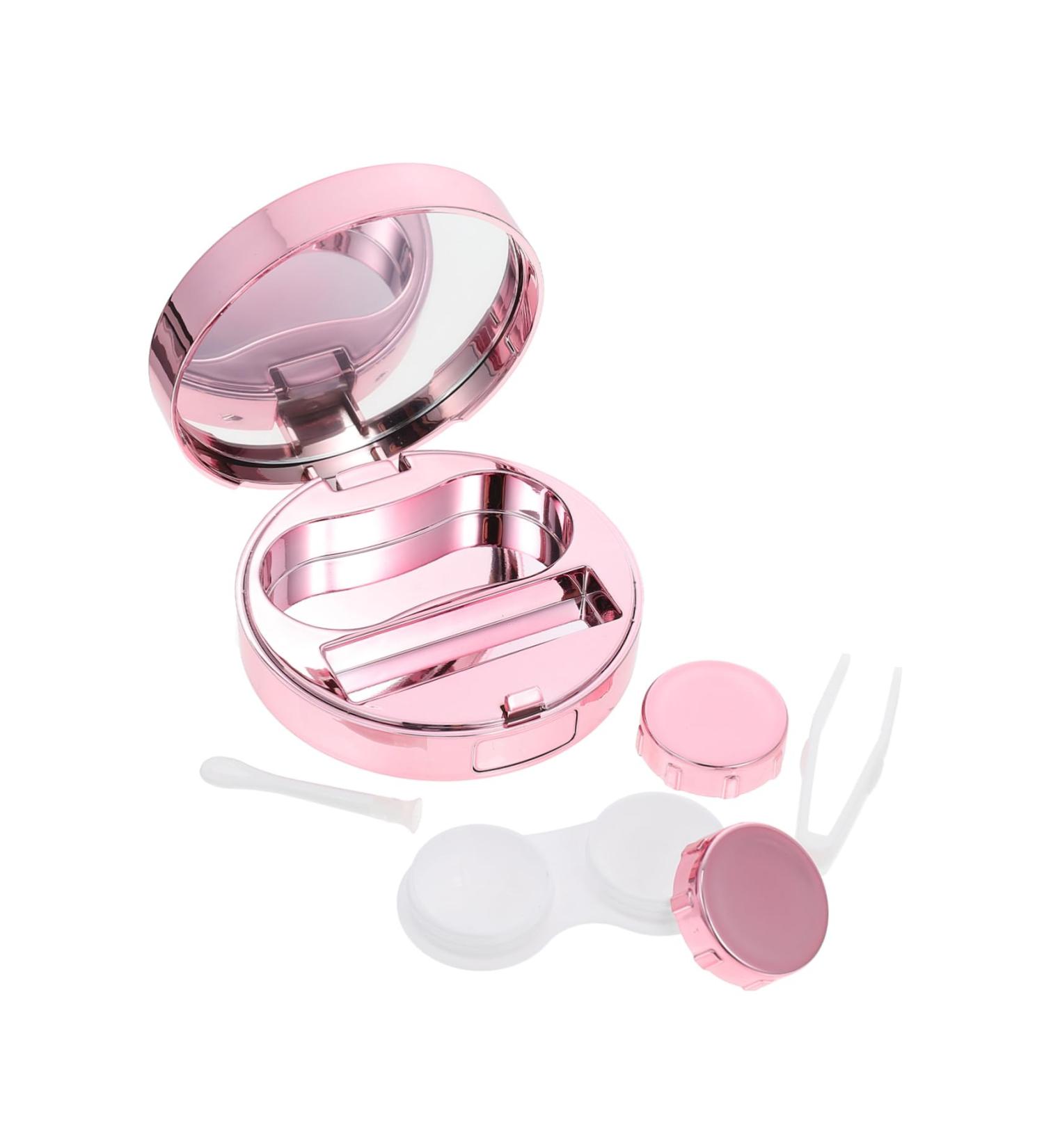 HOMSFOU 2 Sets Starry Sky Glasses Case & Contact Lens Storage - Glass Miracle Foil Container for Short-Sighted Care - Buy Online on GoSupps.com