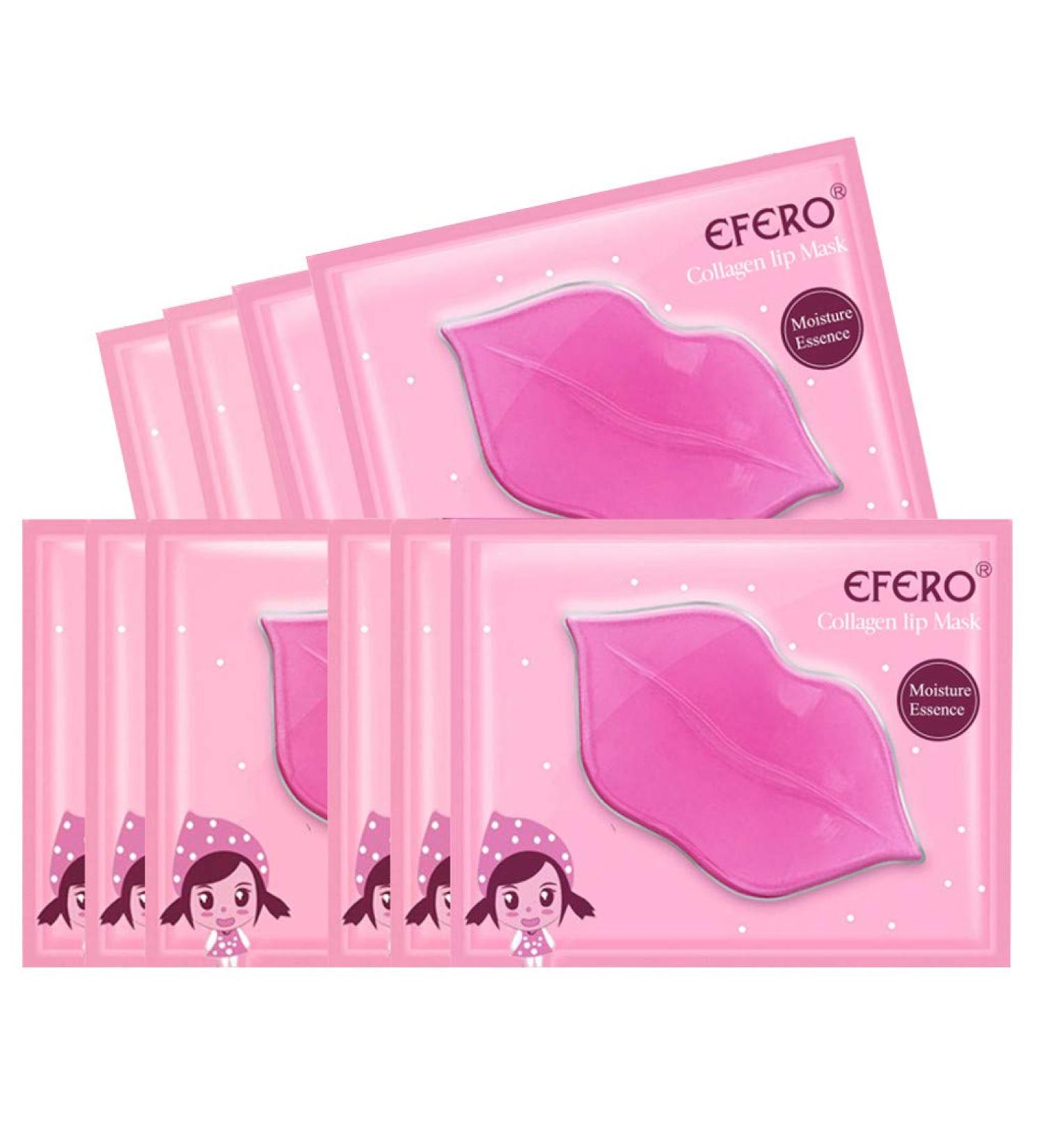 10PCS/SET Protein Moisturizing Lip Collagen Crystal Skin Care - Pink Tinted Moisturizer 60ml - Buy Online on GoSupps.com