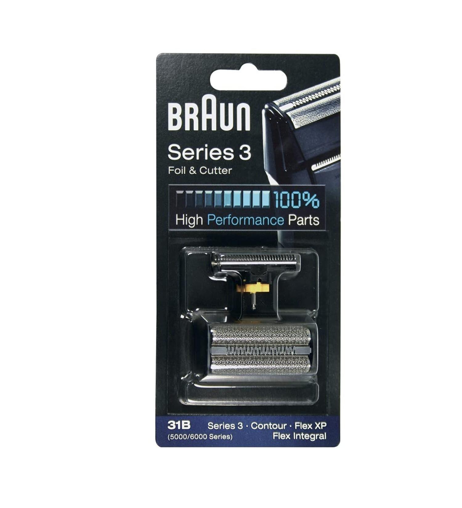 Braun 31B Series 3 Foil & Cutter Combi Pack for 5414 / 5610 / 5612 / 360 / 380 / 5877 / 5775 / 5770 by Braun - Buy Online on GoSupps.com