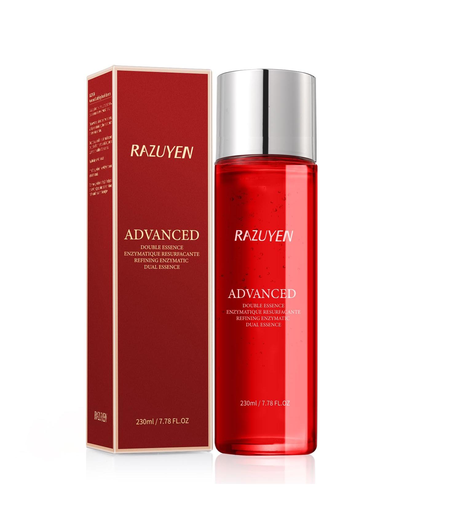 RAZUYEN 230ml Glycolic Acid Facial Toner for Oily Skin Hydrating Essence Toner With Salicylic Acid For Cleansing And Refining Pores Exfoliating And Balancing Skin 7.78 Fl Oz Rose - Buy Online on GoSupps.com