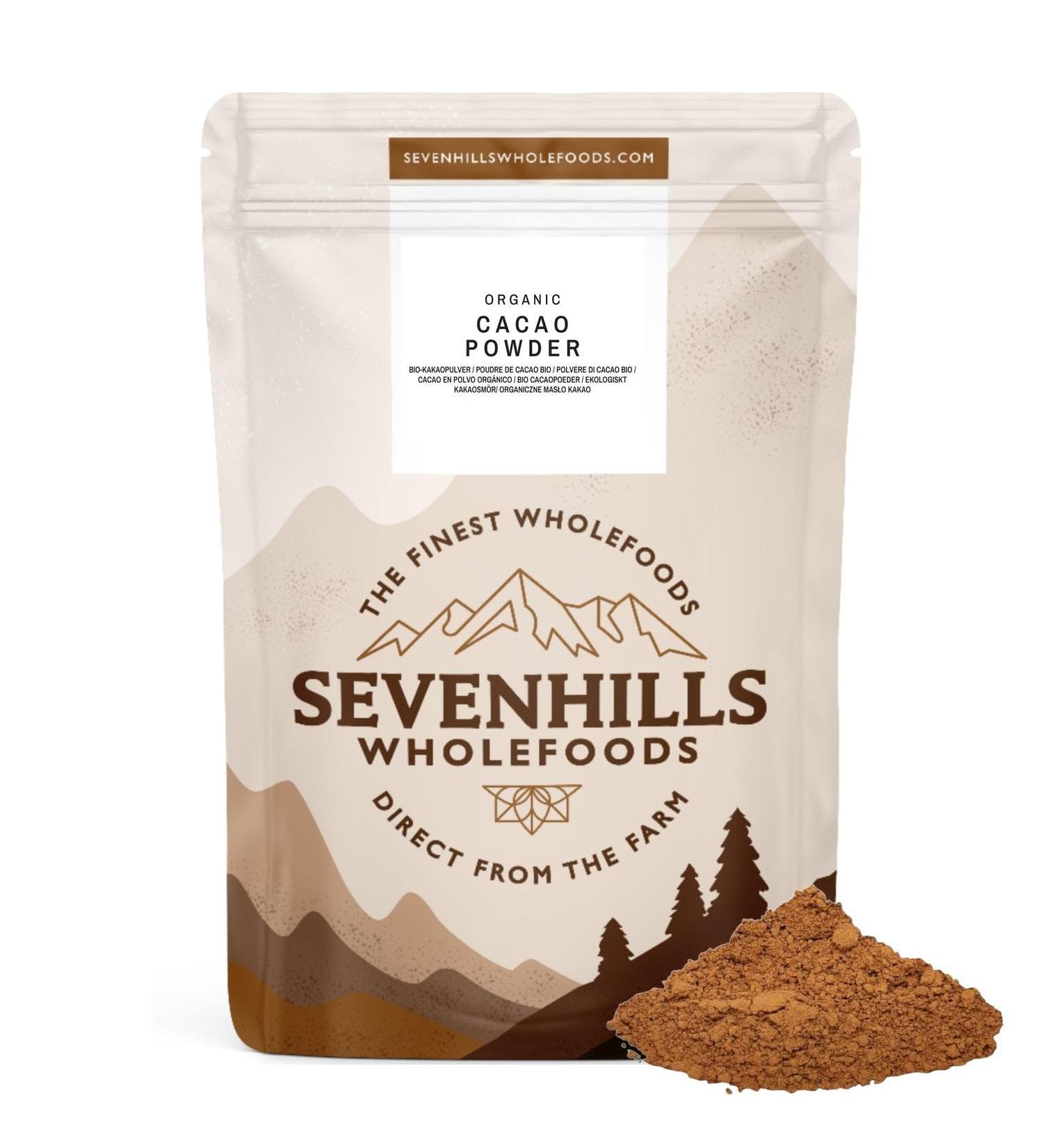 Sevenhills Wholefoods Organic Cacao Powder 2kg 2 kg (Pack of 1) - Buy Online on GoSupps.com