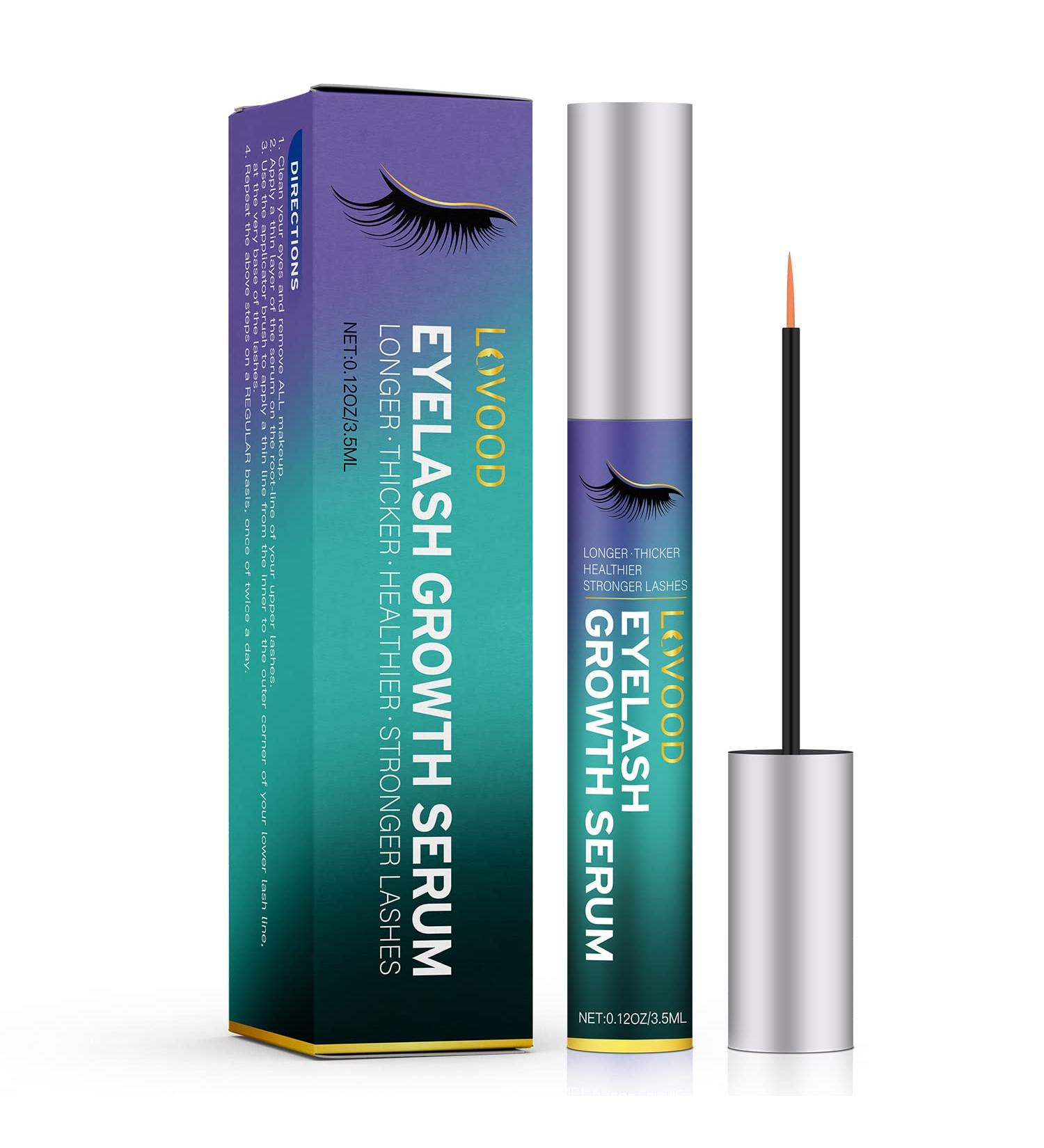 LOVOOD Premium Eyelash Growth Serum with Biotin & Peptides - Promotes Long, Thick Lashes - Irritation-Free Formula - Buy Online on GoSupps.com