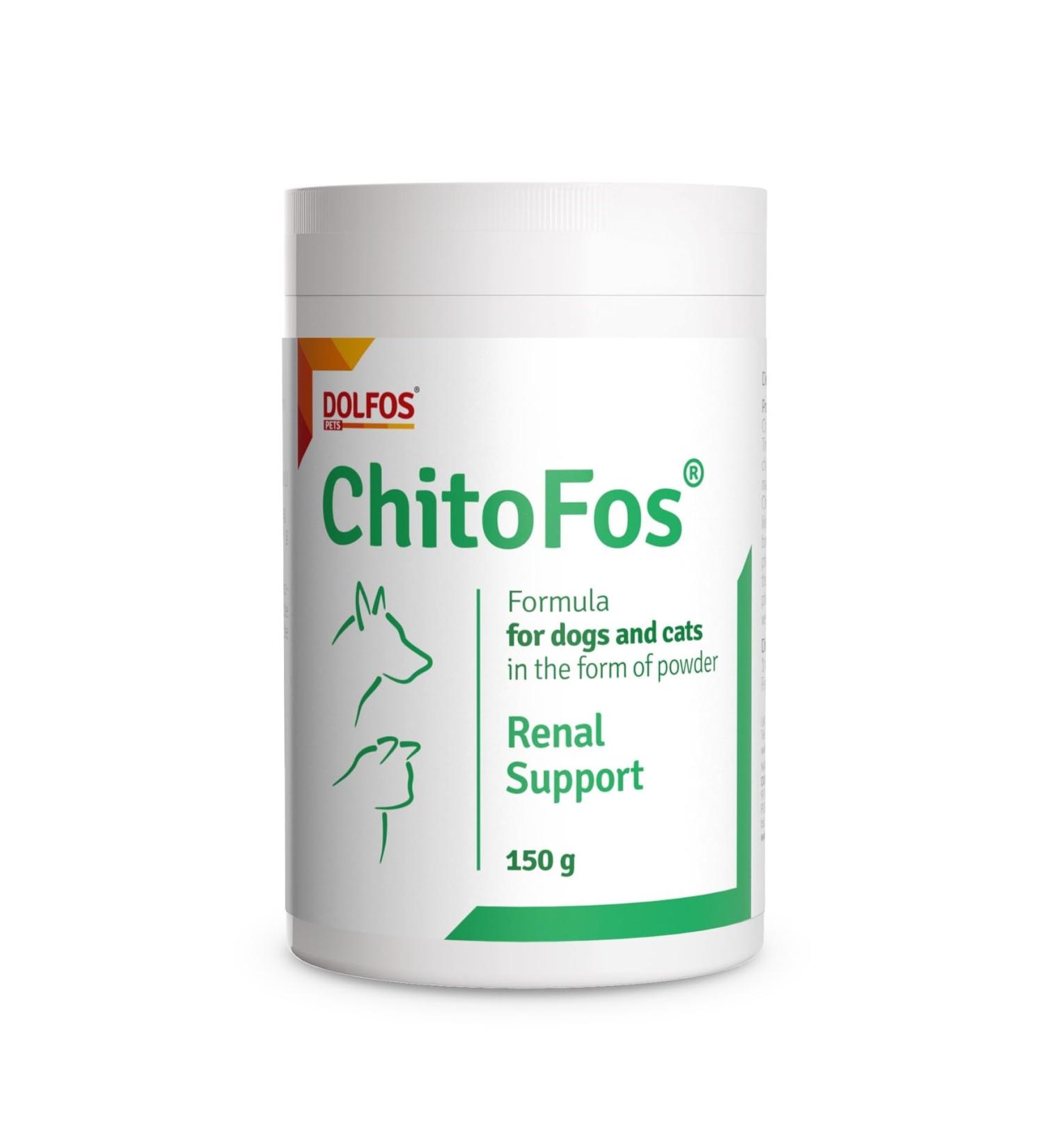 PETS Dolfos ChitoFos 150g Powder Renal Support Chitosan for Cats and Dogs