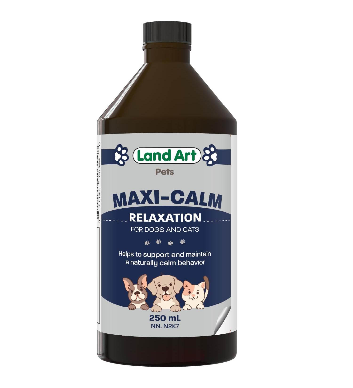 Pet Calming Supplement For Cats and Dogs Support and Maintain a Natural Calm Behaviour L-Theanine Passion flower and Valerian root 250ml GMO Free Gluten Free Sugar Free - Made in Canada - Buy Online on GoSupps.com