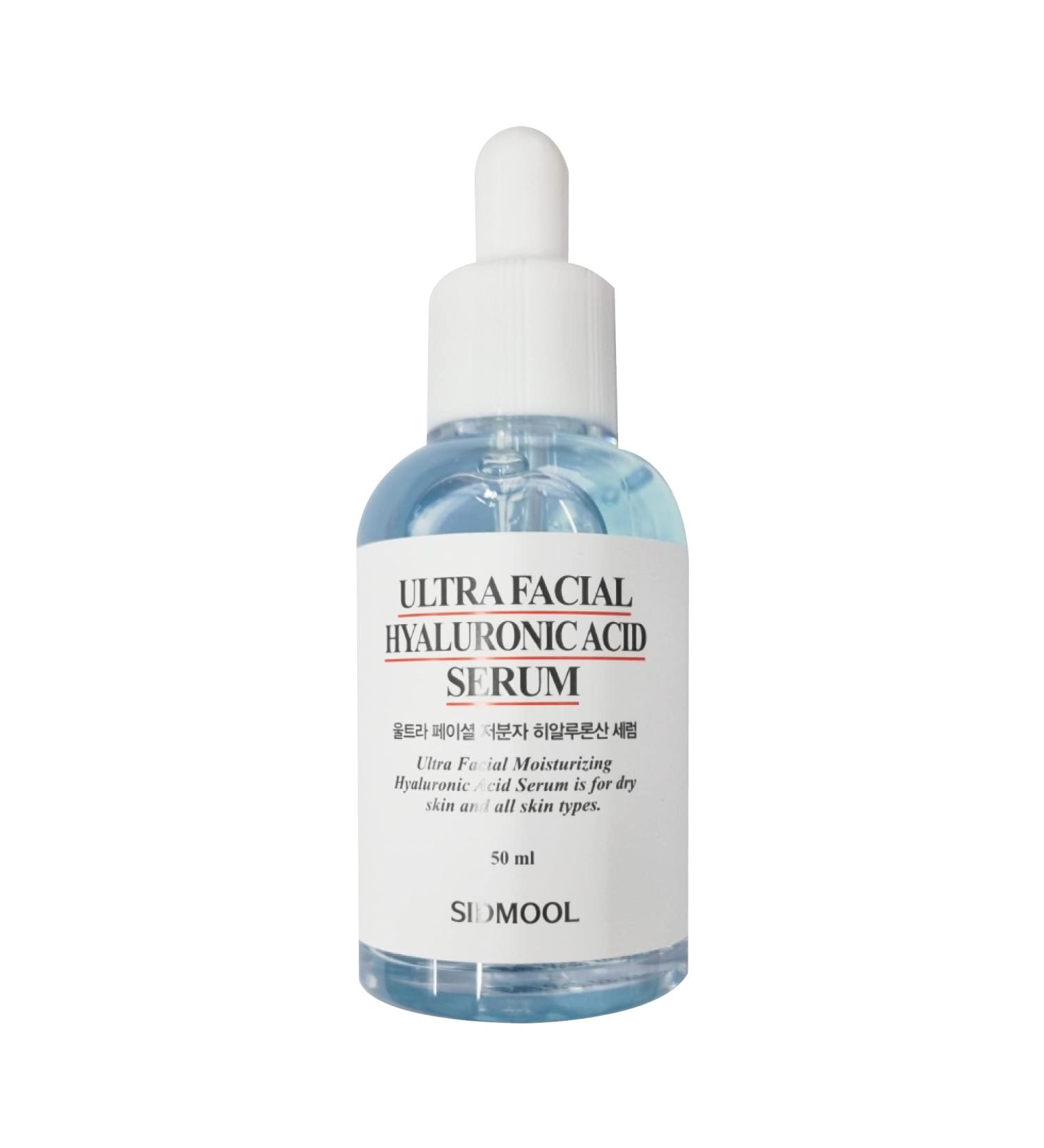 Sidmool Low-Molecular Hyaluronic Acid Serum Ultra Facial Hydrating Serum 50ml (1.69 floz)
