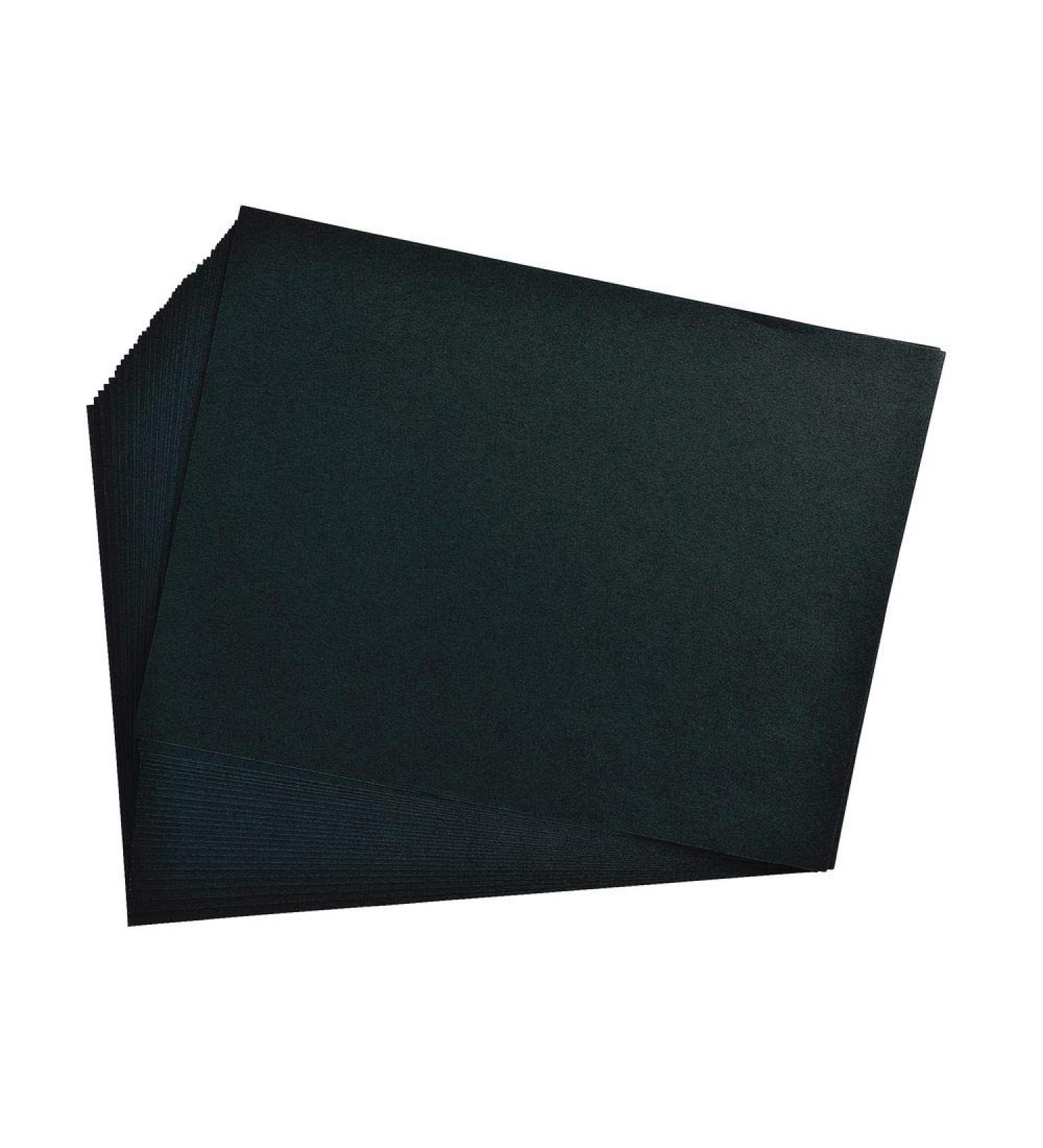 Black Construction Paper 9x12 - 50 Sheets | Heavyweight for Crafts, Art, Kids | Painting, Coloring, Drawing | All Purpose - Buy Online on GoSupps.com