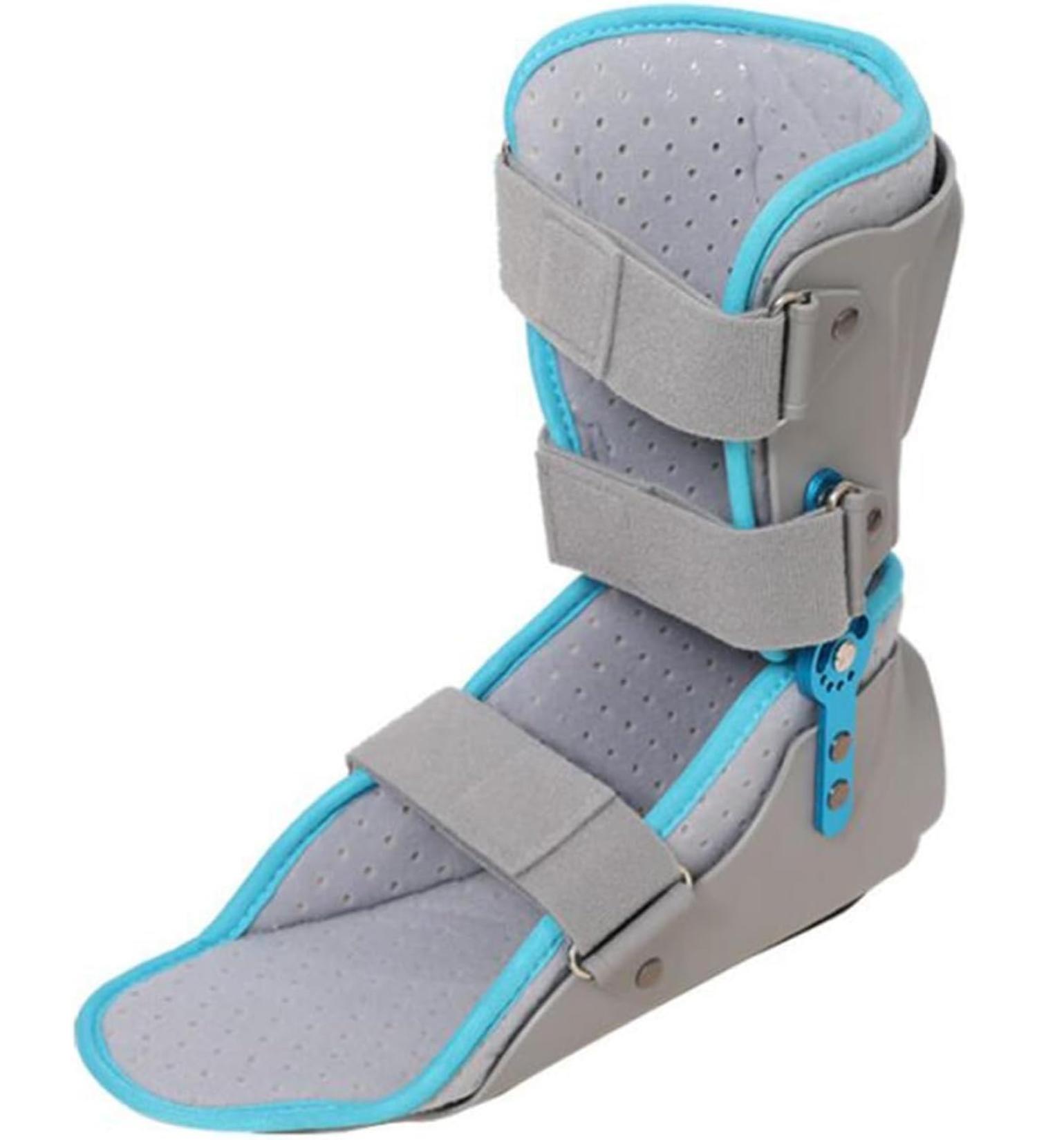 Shop Large Right Walking Boot for Sprained Ankle - Adjustable Ankle Support Brace for Rehabilitation | International Shipping Available - Buy Online on GoSupps.com