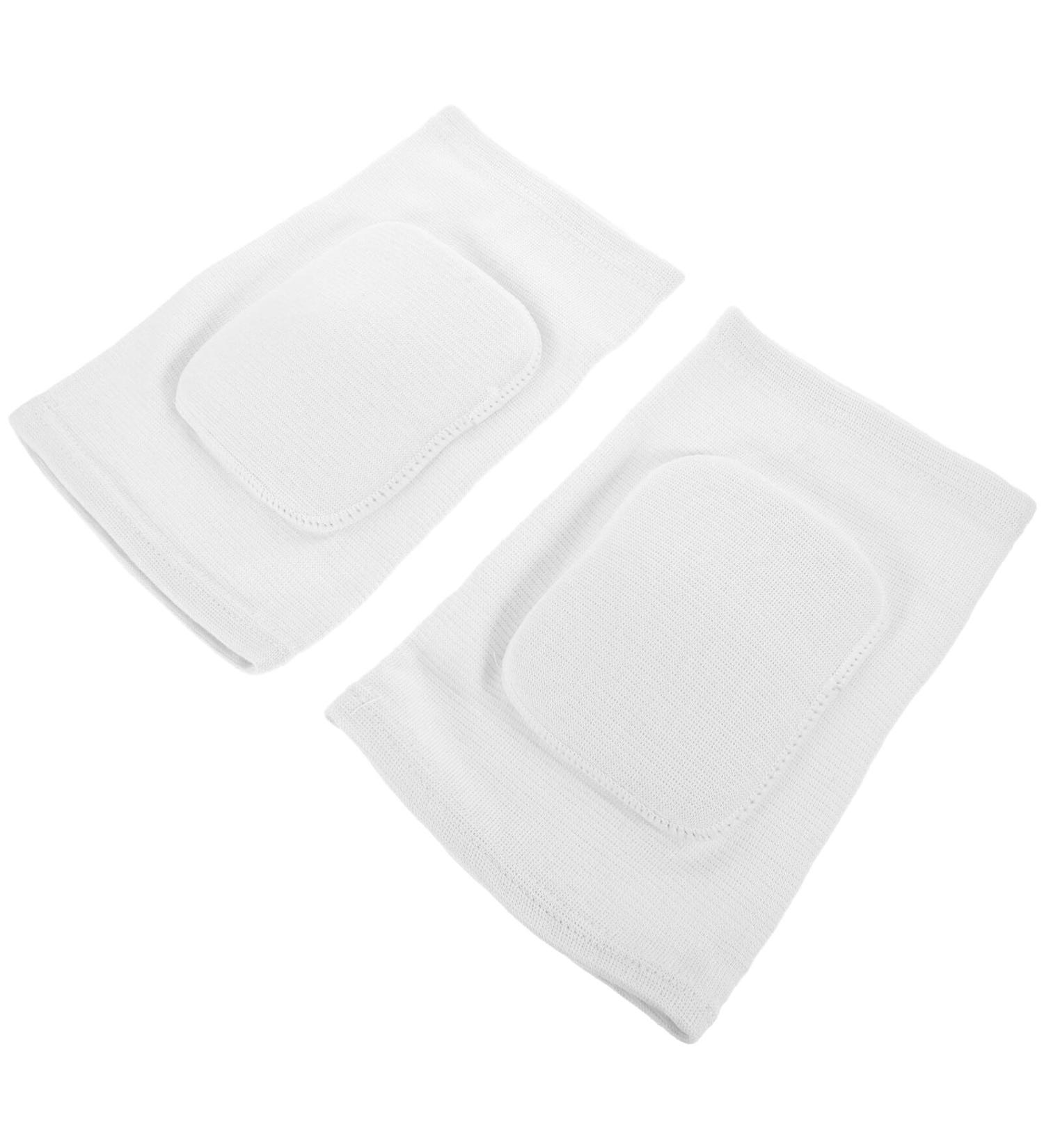 Yardwe 3 Pairs White Knee Braces - Elastic Compression Knee Sleeves for Sports Running & Joint Recovery - Athletic Knee Support Bandages - Buy Online on GoSupps.com