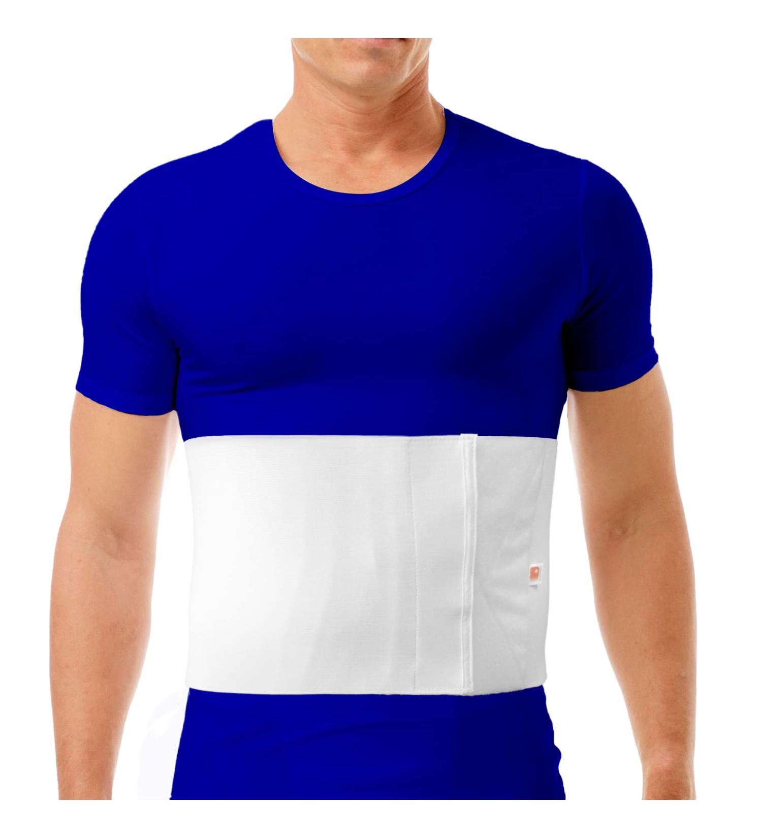 Large Abdominal Binder for Back Support | Post-Surgery Waist Compression Belt (Fits 33-40 in) for Men & Women - Buy Online on GoSupps.com